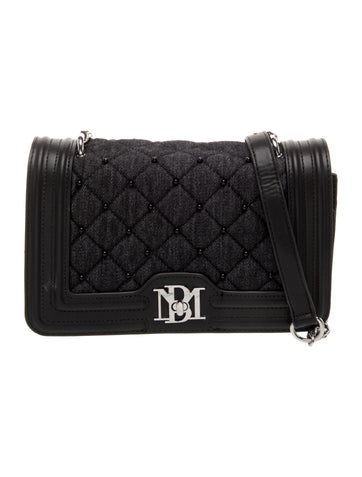 Badgley Mischka Denim Messenger Bag