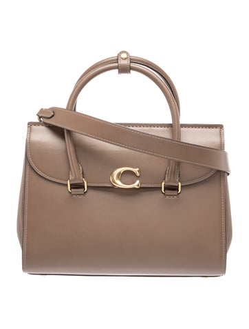 Leather COACH Broome Carryall Small