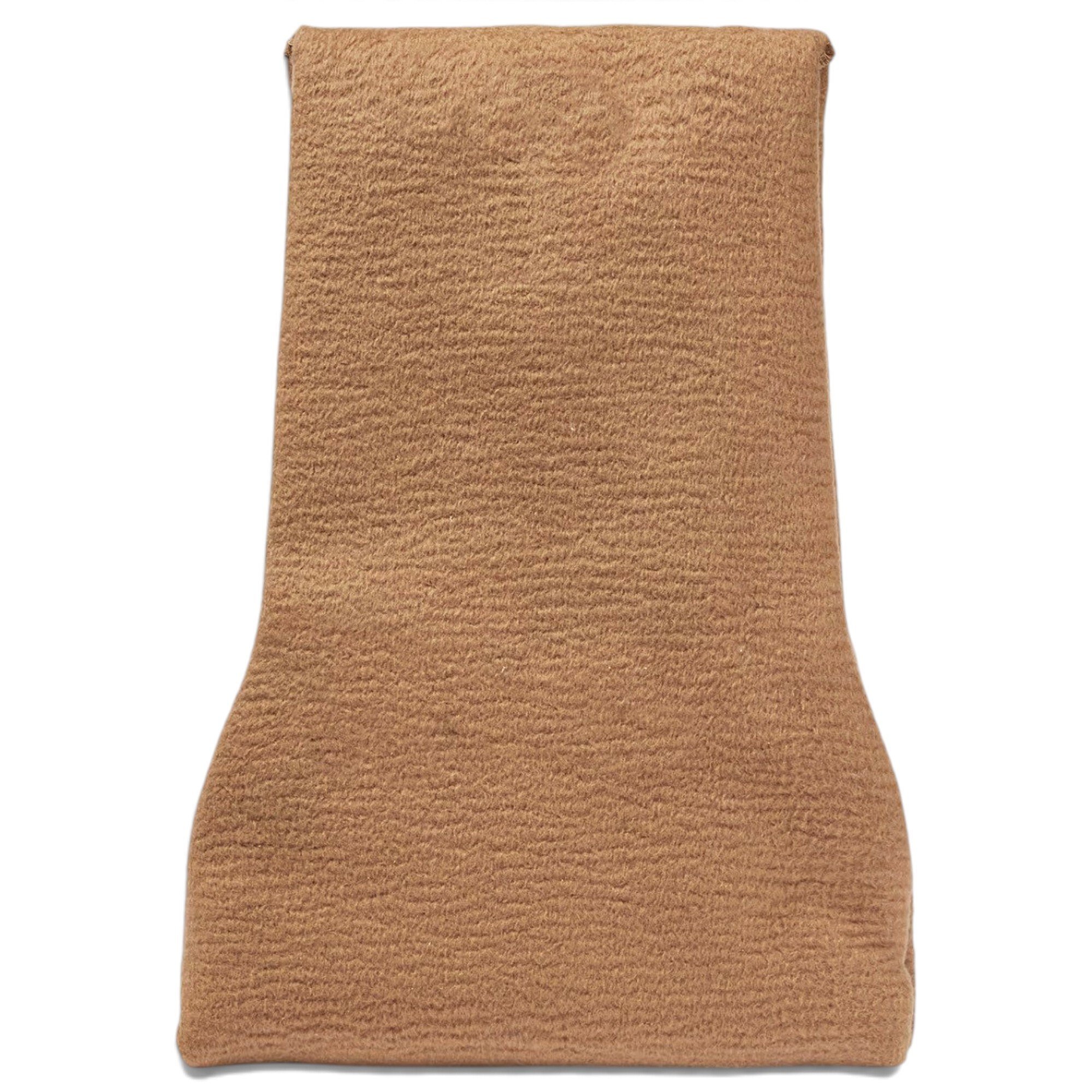 Wool clutch bag
