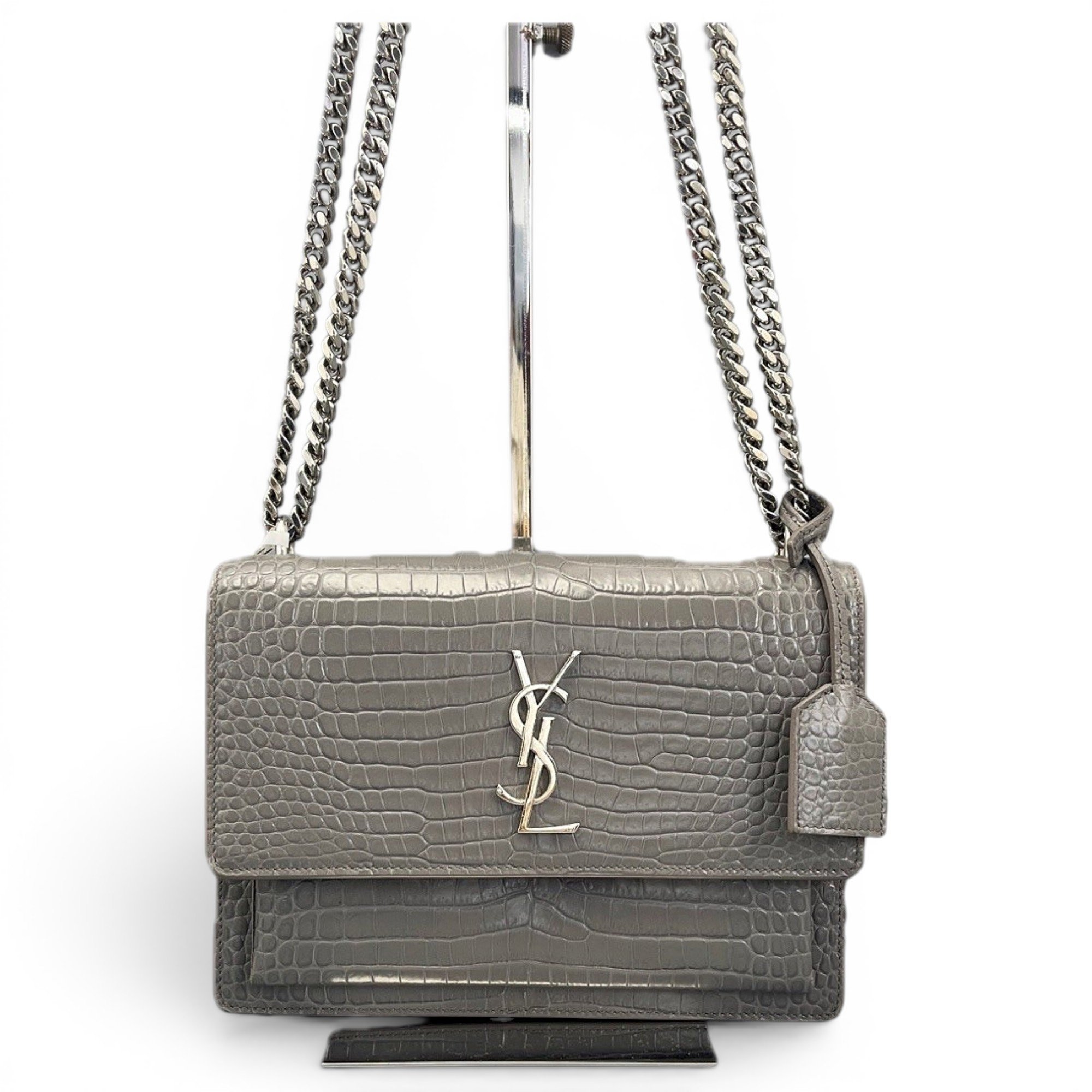 Sunset leather handbag