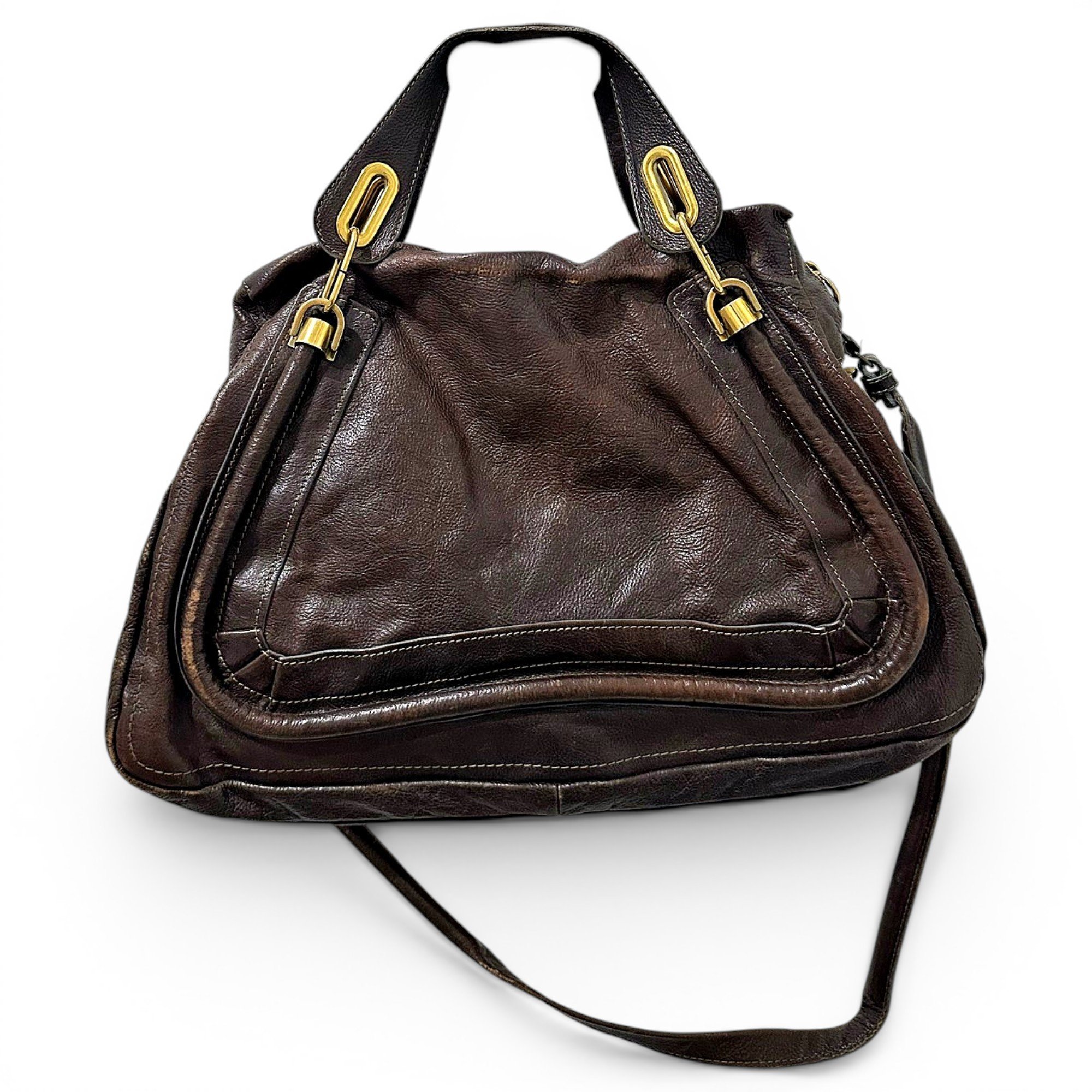 Paraty leather handbag
