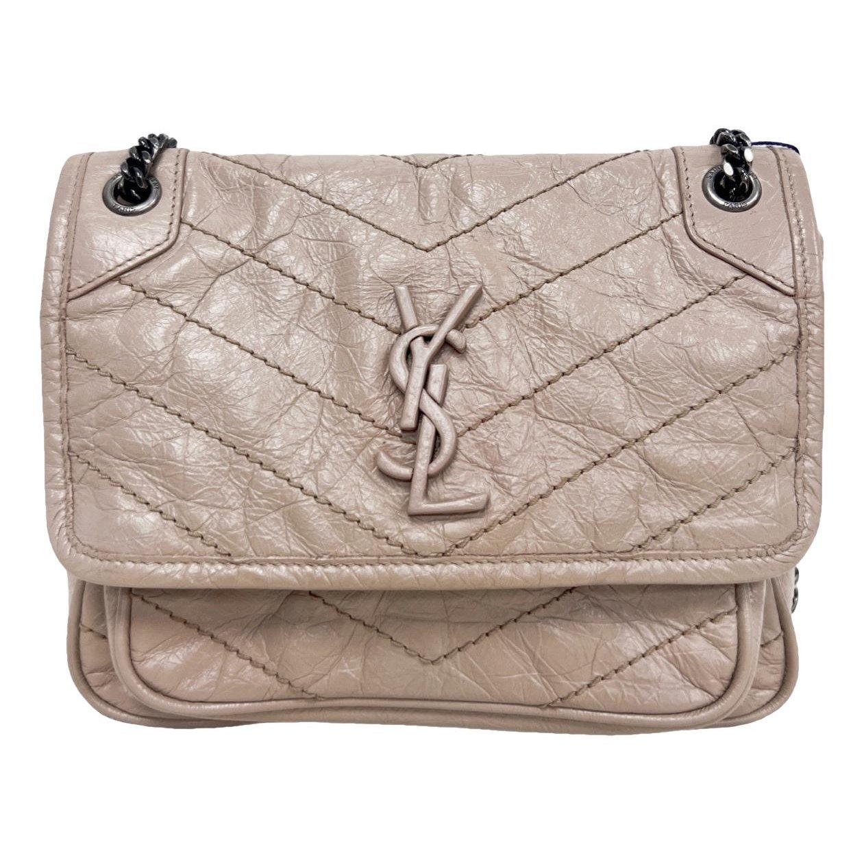 Niki leather crossbody bag