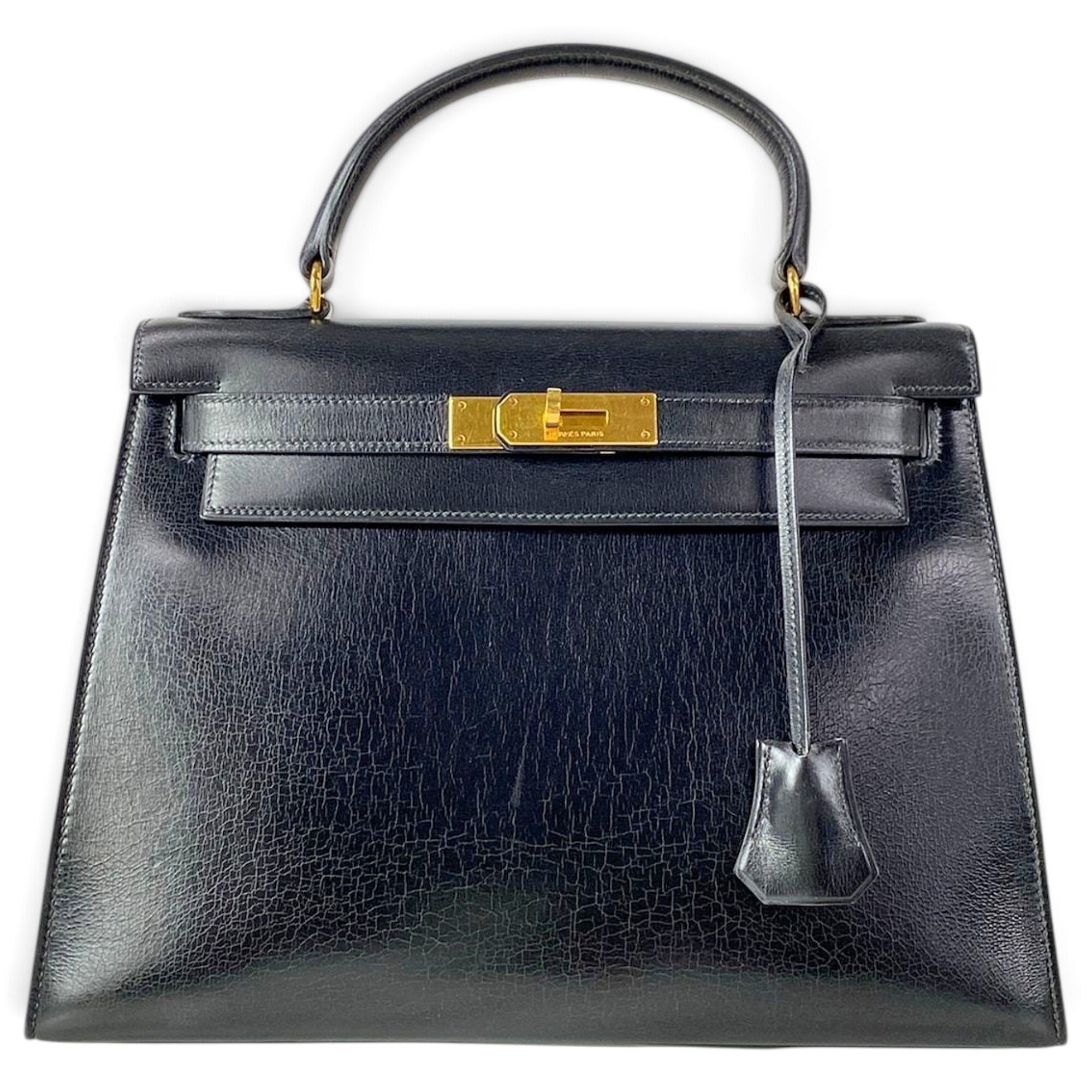 Kelly 28 leather handbag
