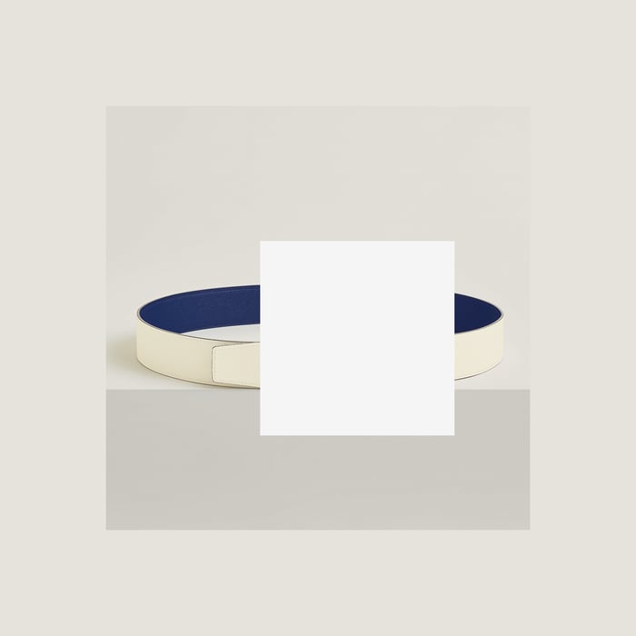 Royal Belt Buckle & Reversible Leather Strap 38 MM