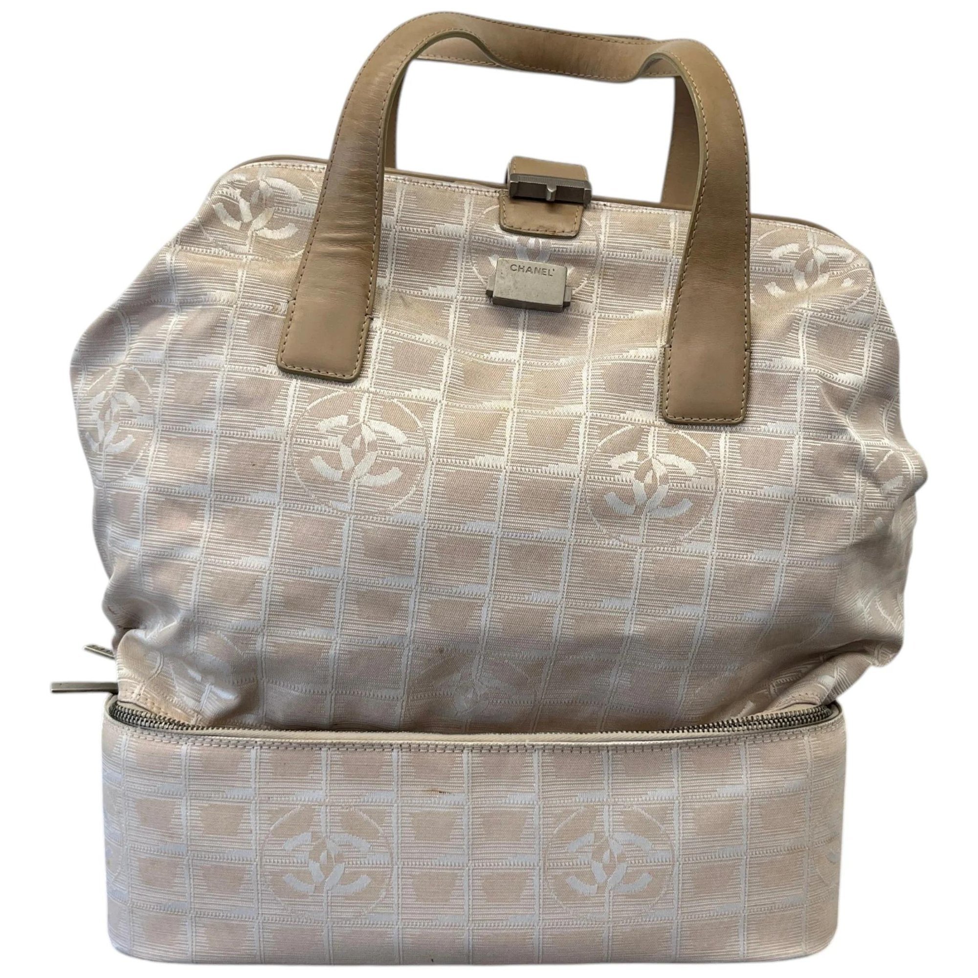 Leather vanity case