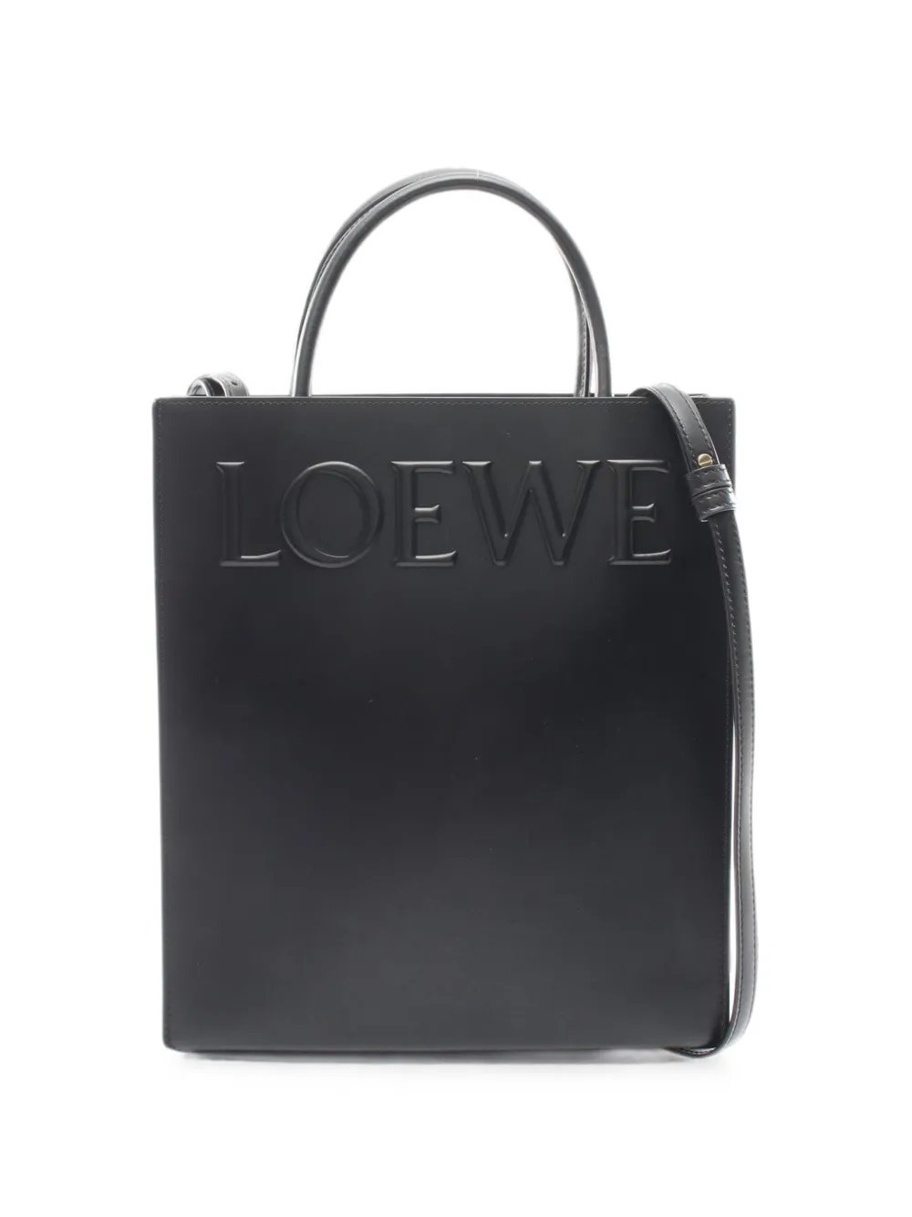 Loewe 2010s Standard A4 leather tote bag