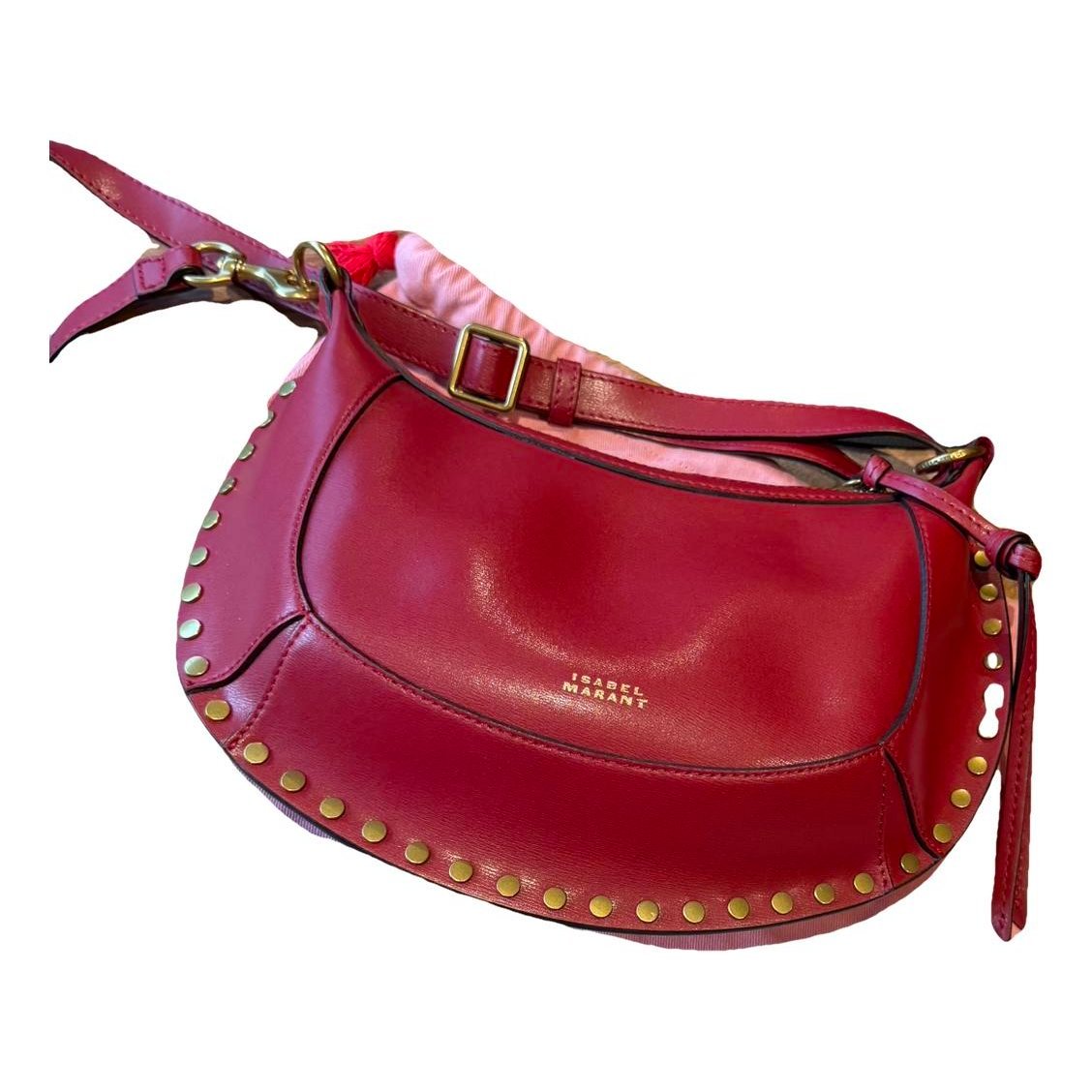 Oskan Moon leather handbag