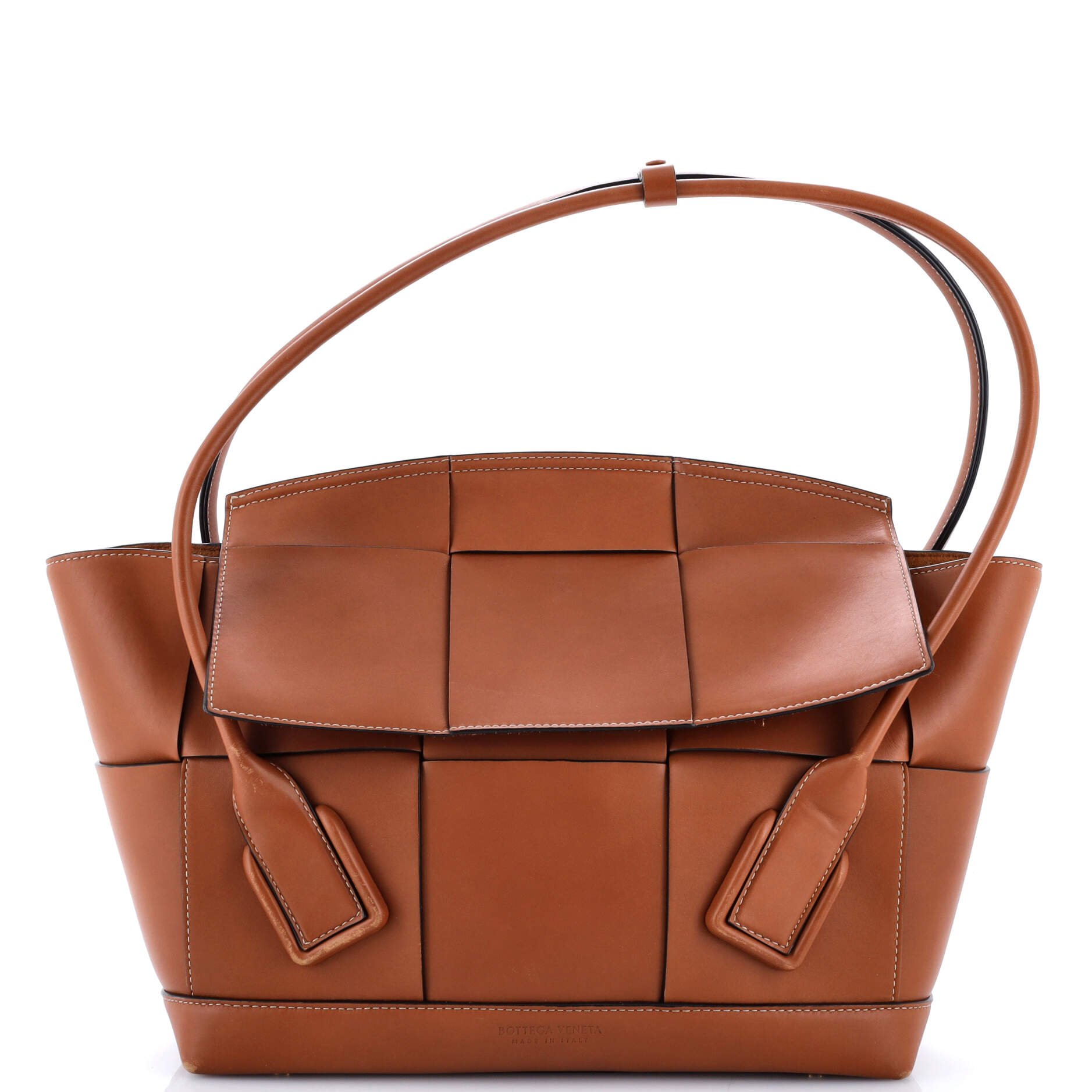 Bottega Veneta Arco Bag Maxi Intrecciato Leather Medium