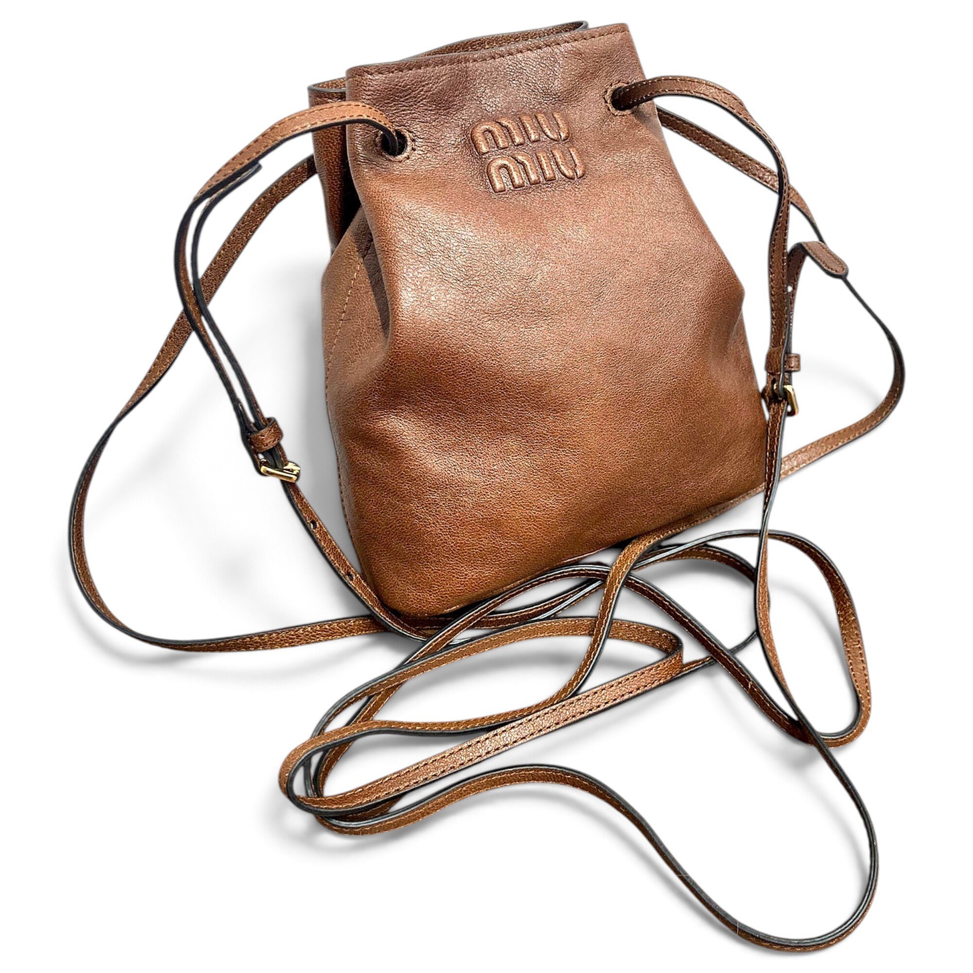 Leather handbag