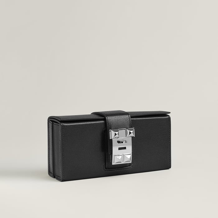 Noir Neo Medor Clutch