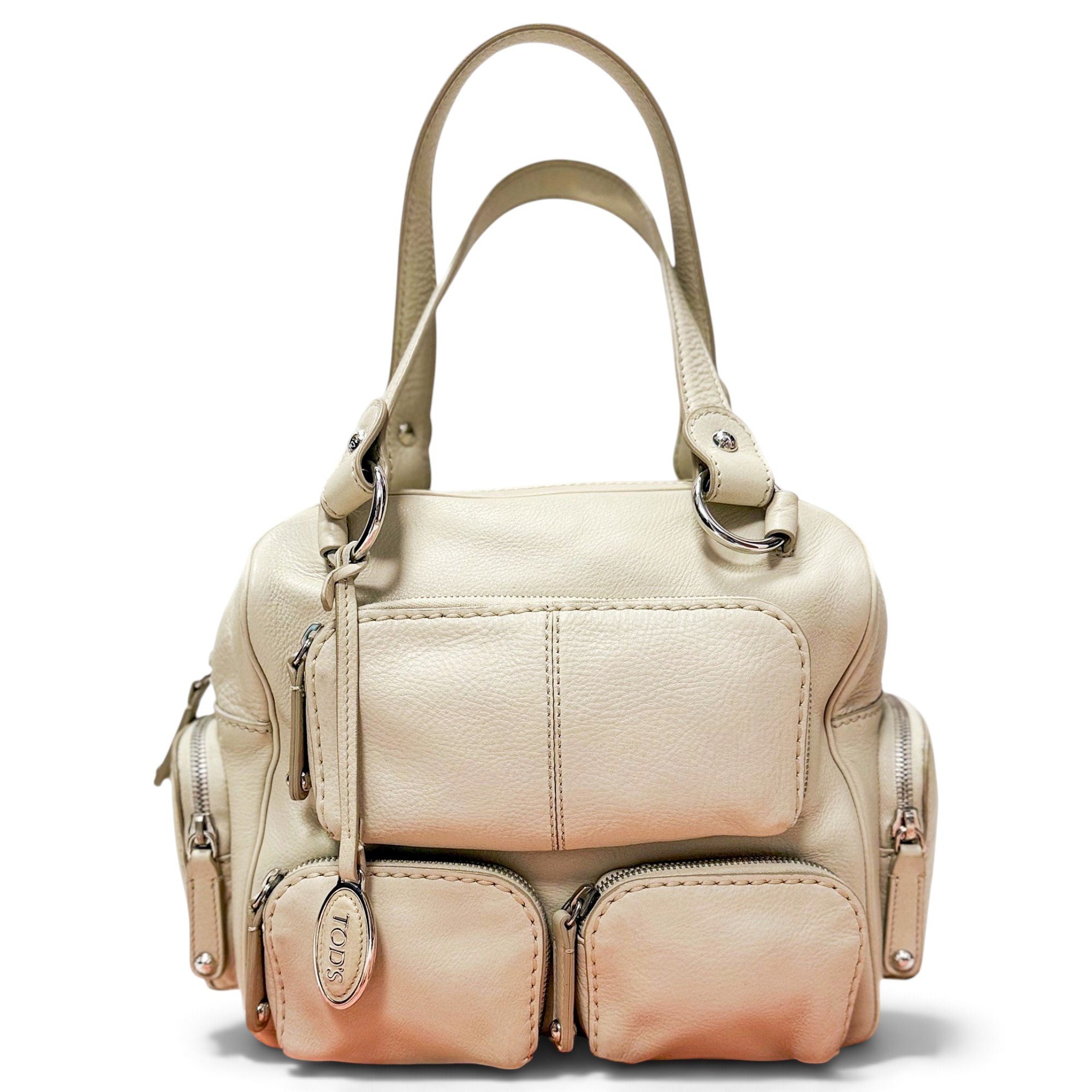 Leather handbag