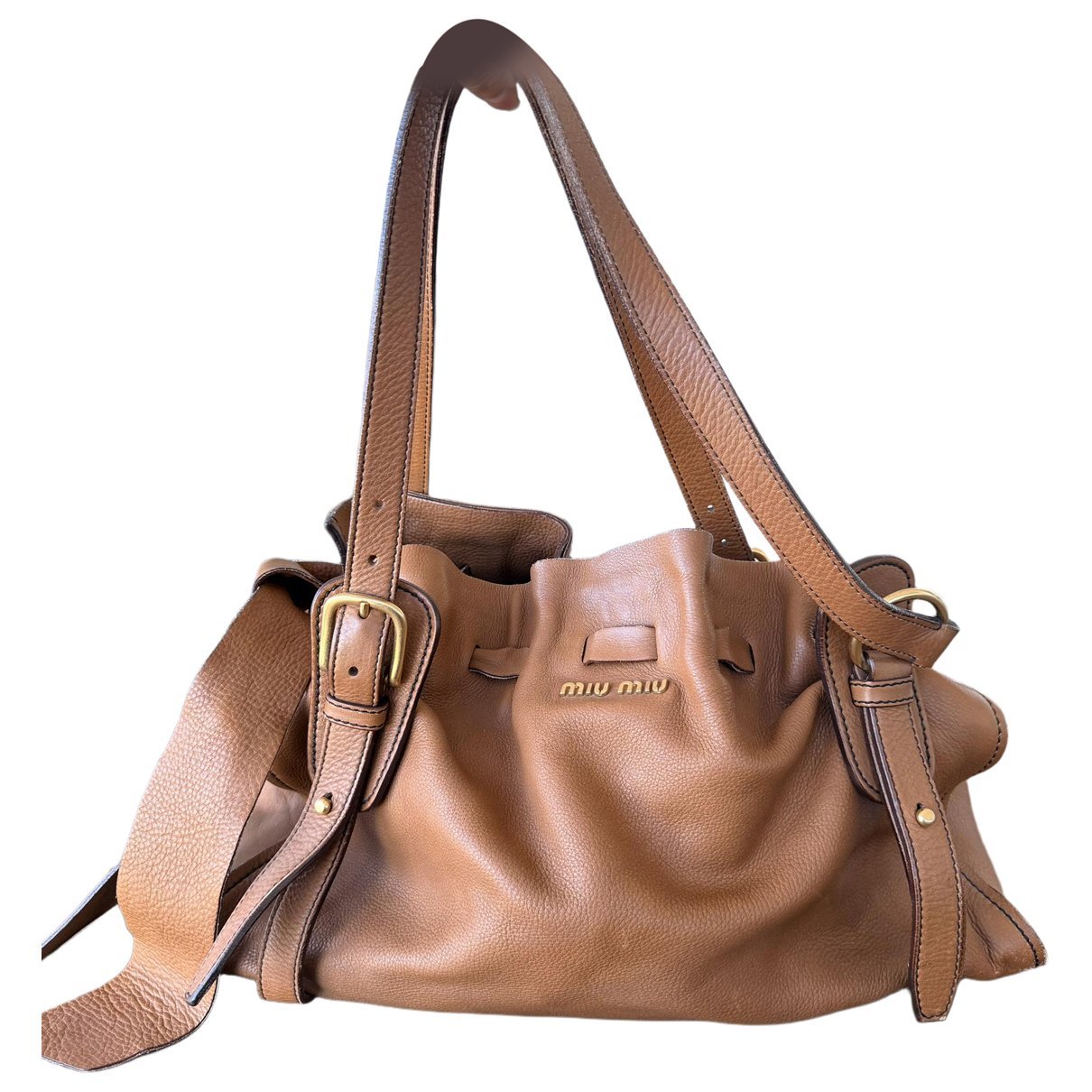Vitello leather handbag