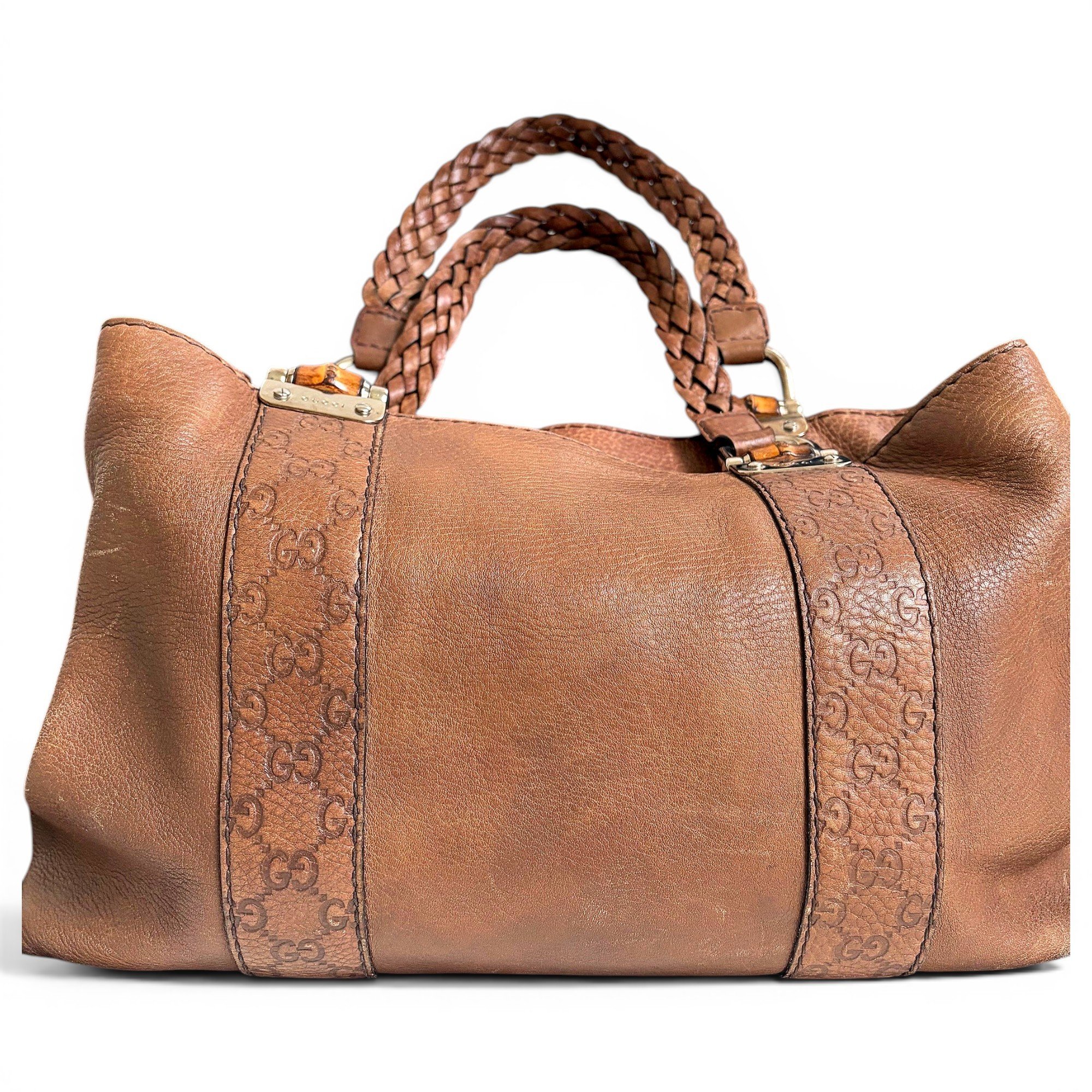 Leather handbag
