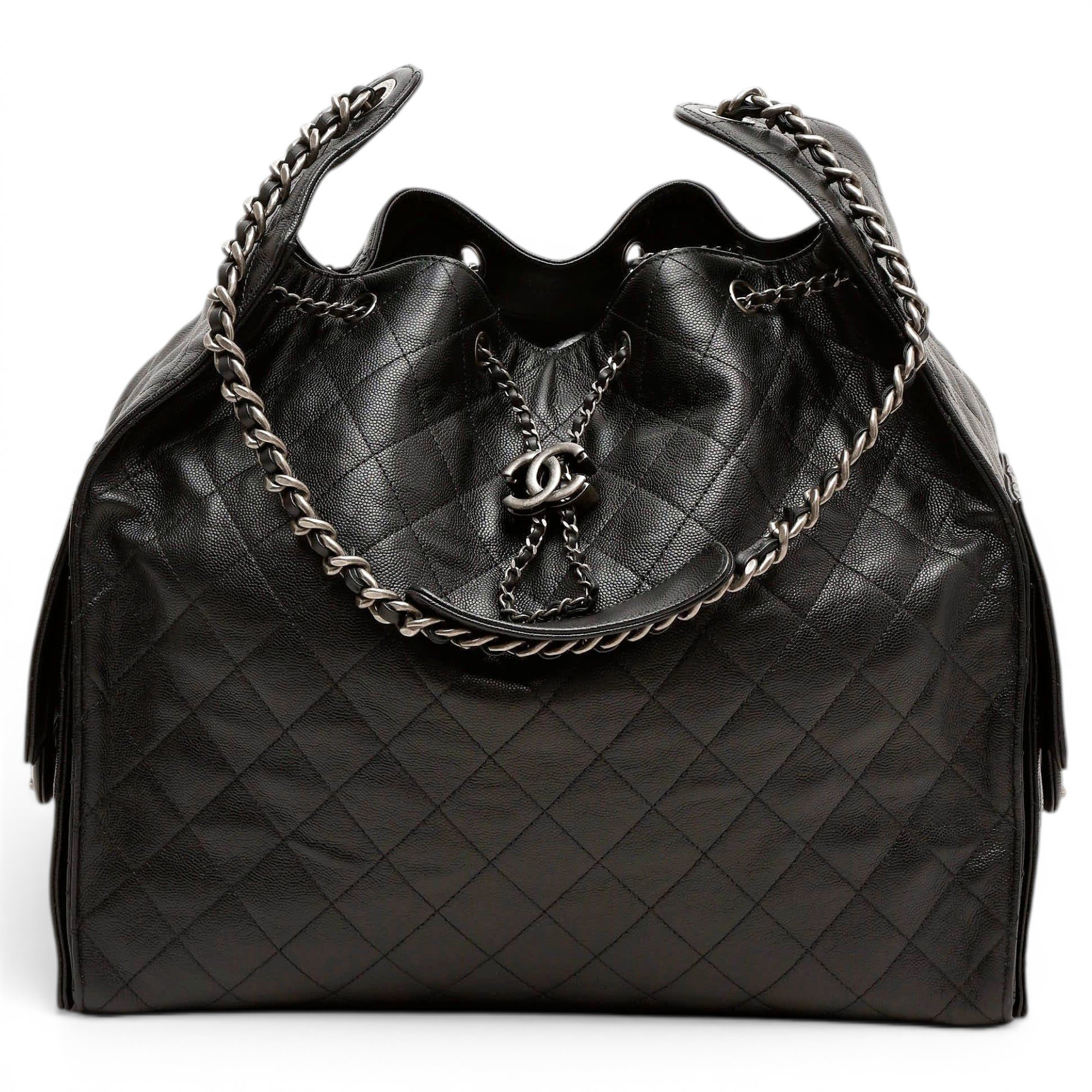 Leather handbag
