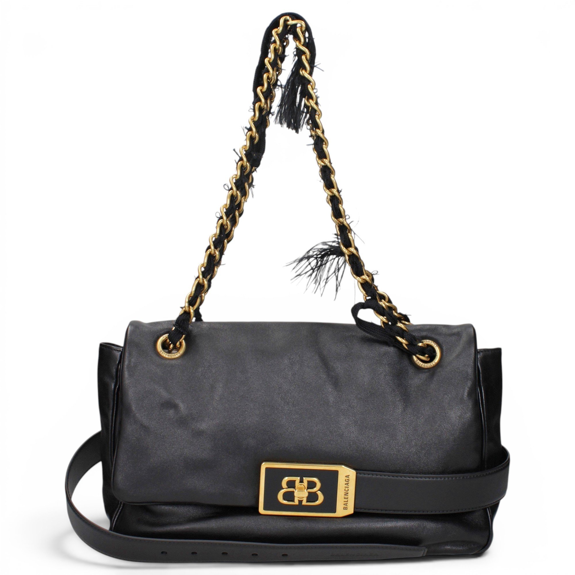 Leather crossbody bag