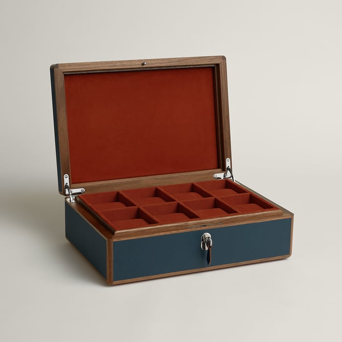 Bleu De Malte Amalthee Jumping H Watch Box, Large Model