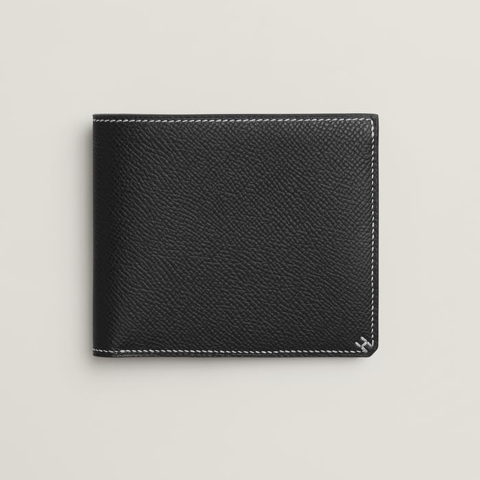 Noir H Sellier Compact Wallet