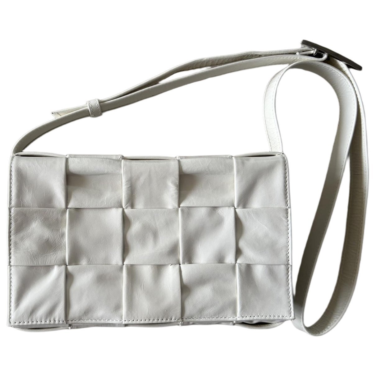 Cassette leather crossbody bag