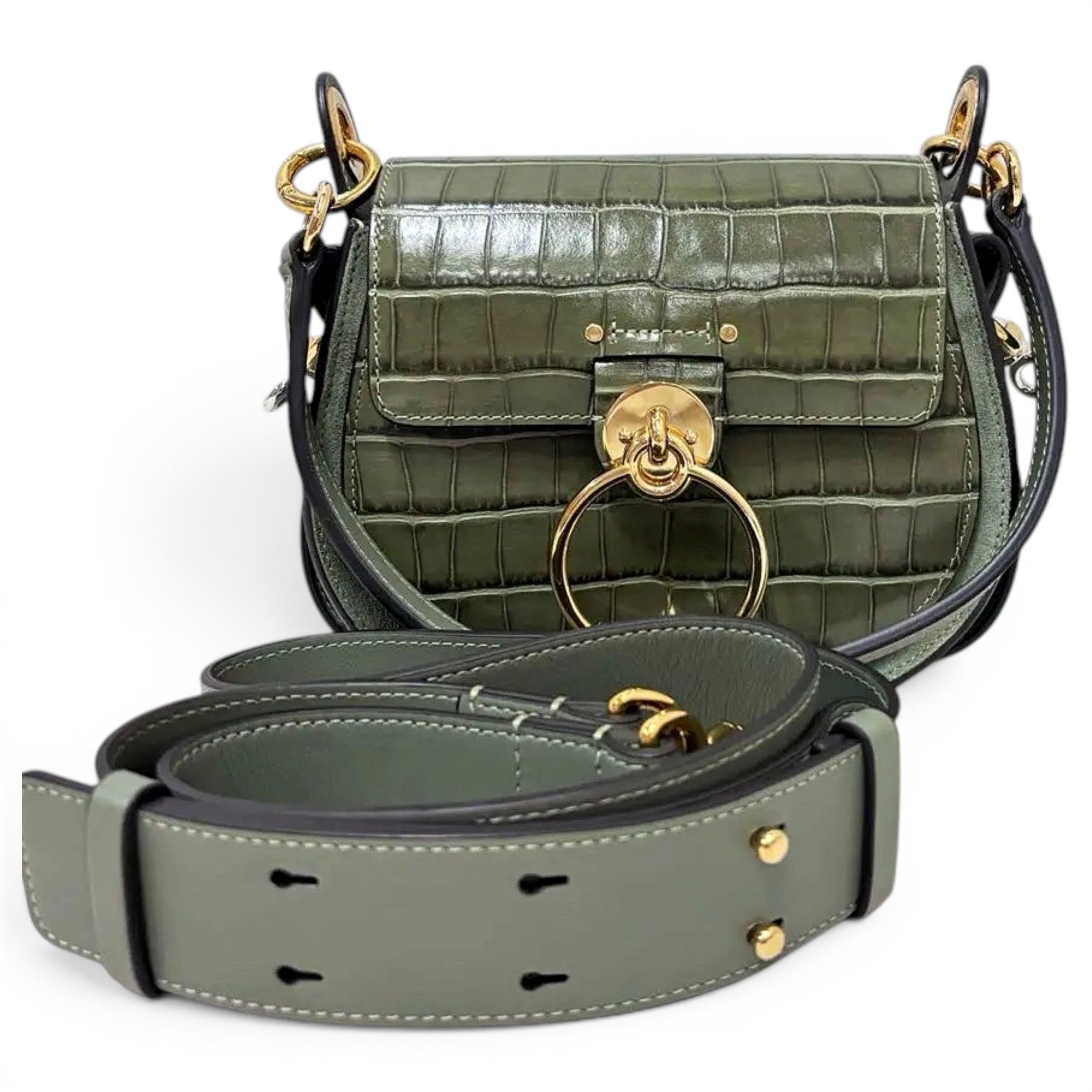 Tess leather crossbody bag