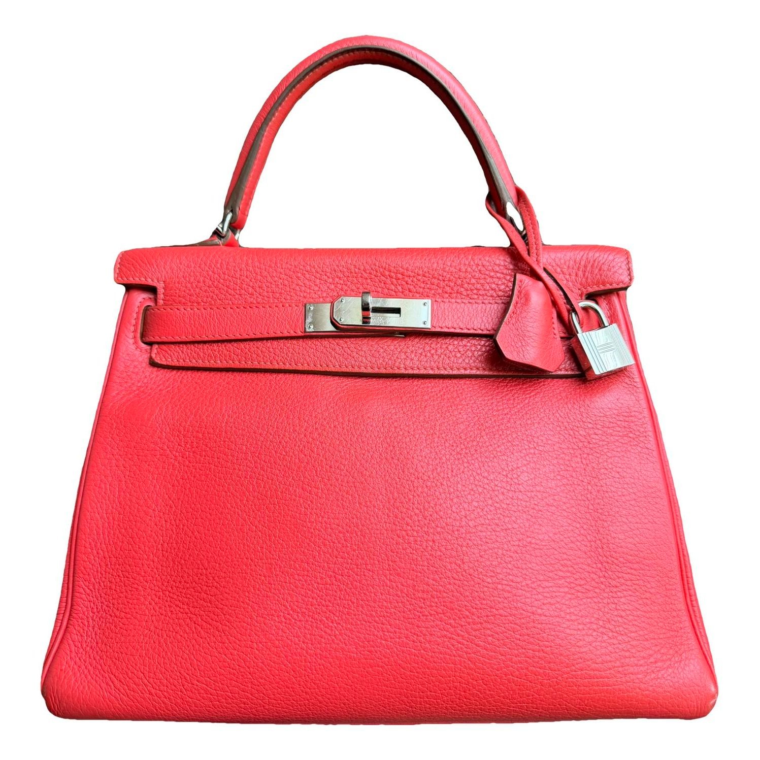 Kelly 28 leather handbag