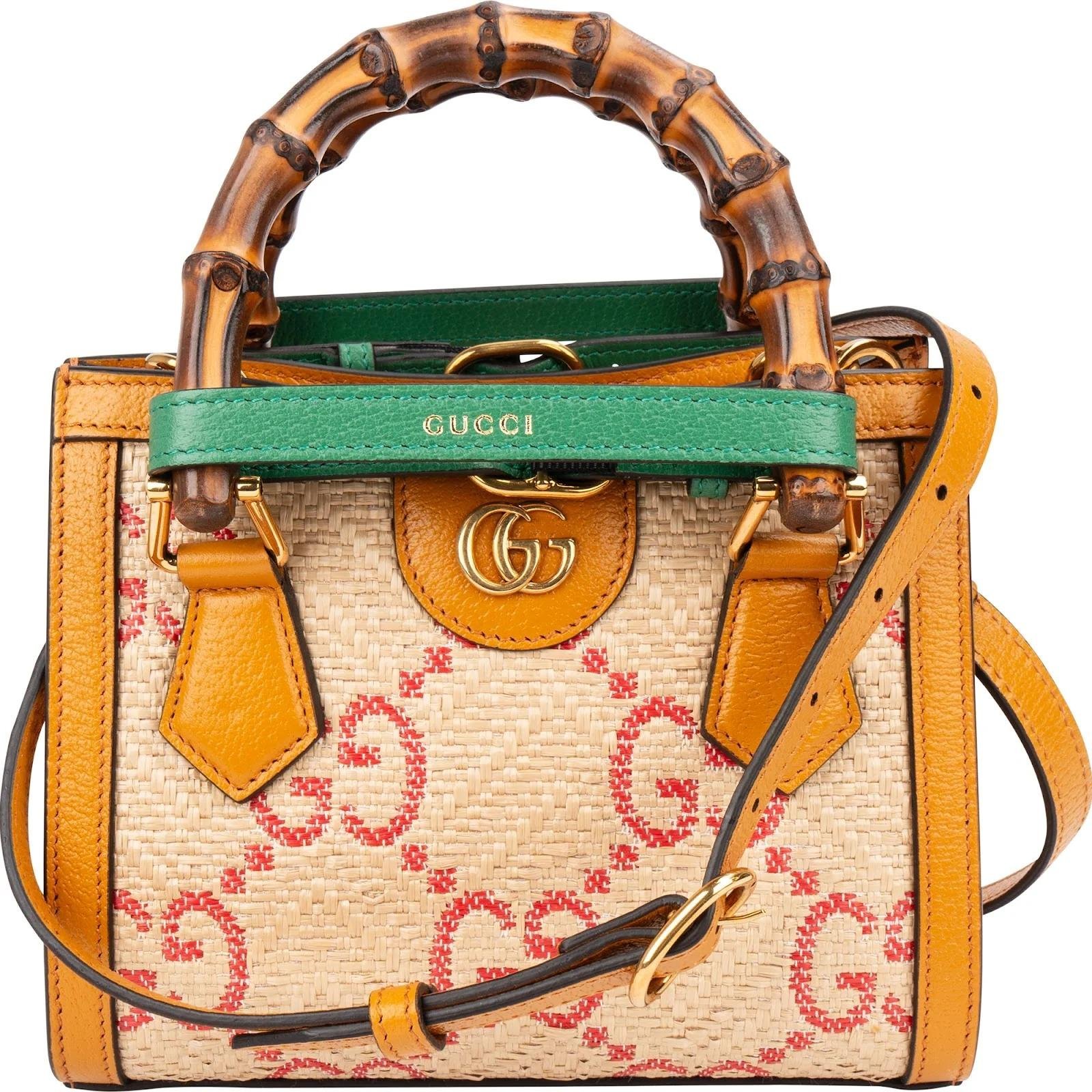 Diana leather handbag