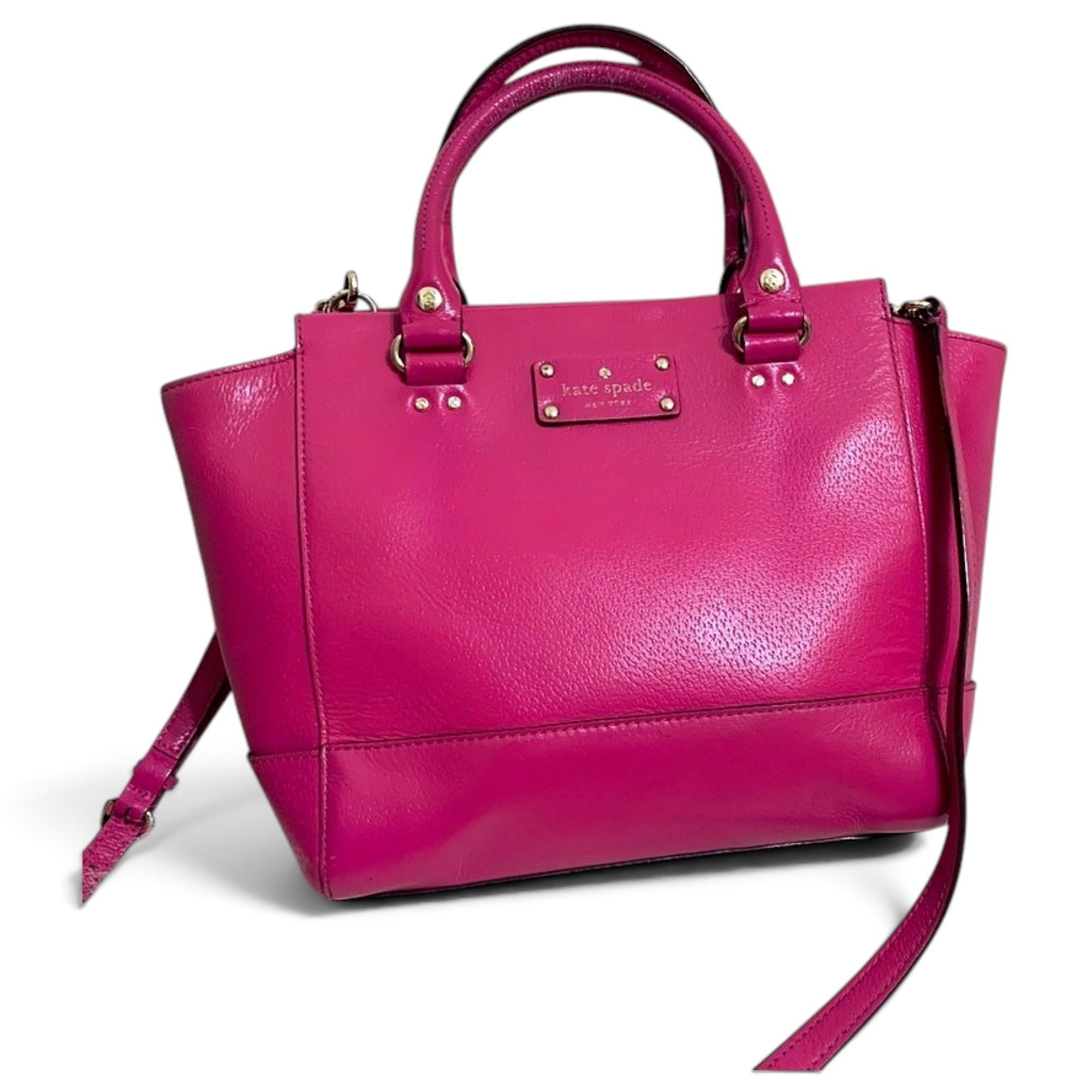 Leather satchel