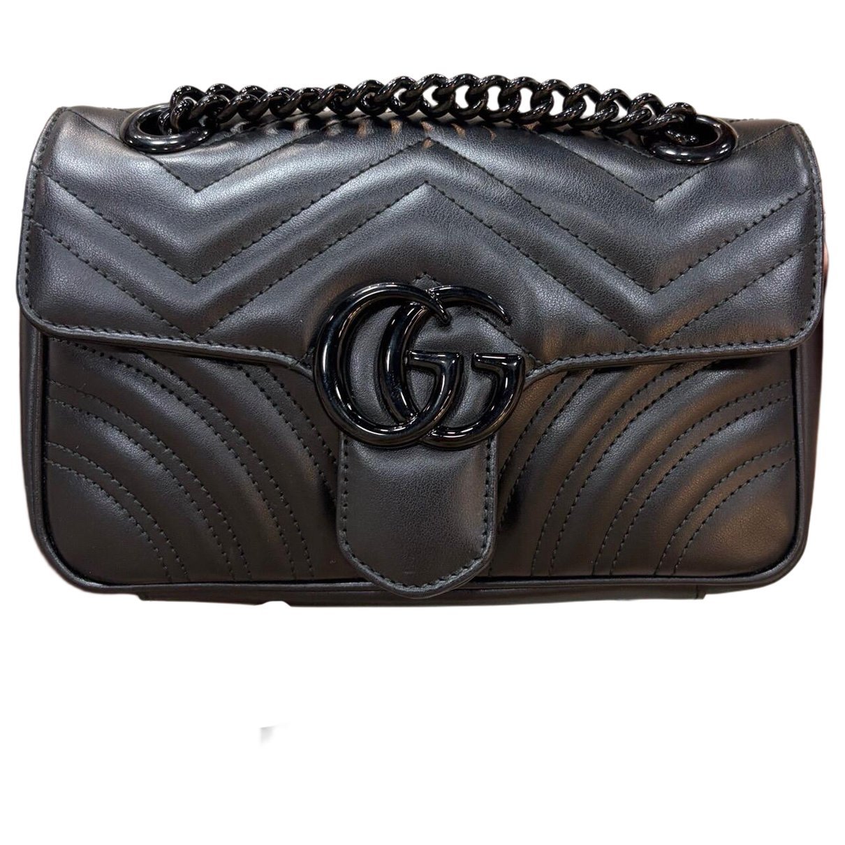GG Marmont Flap leather crossbody bag
