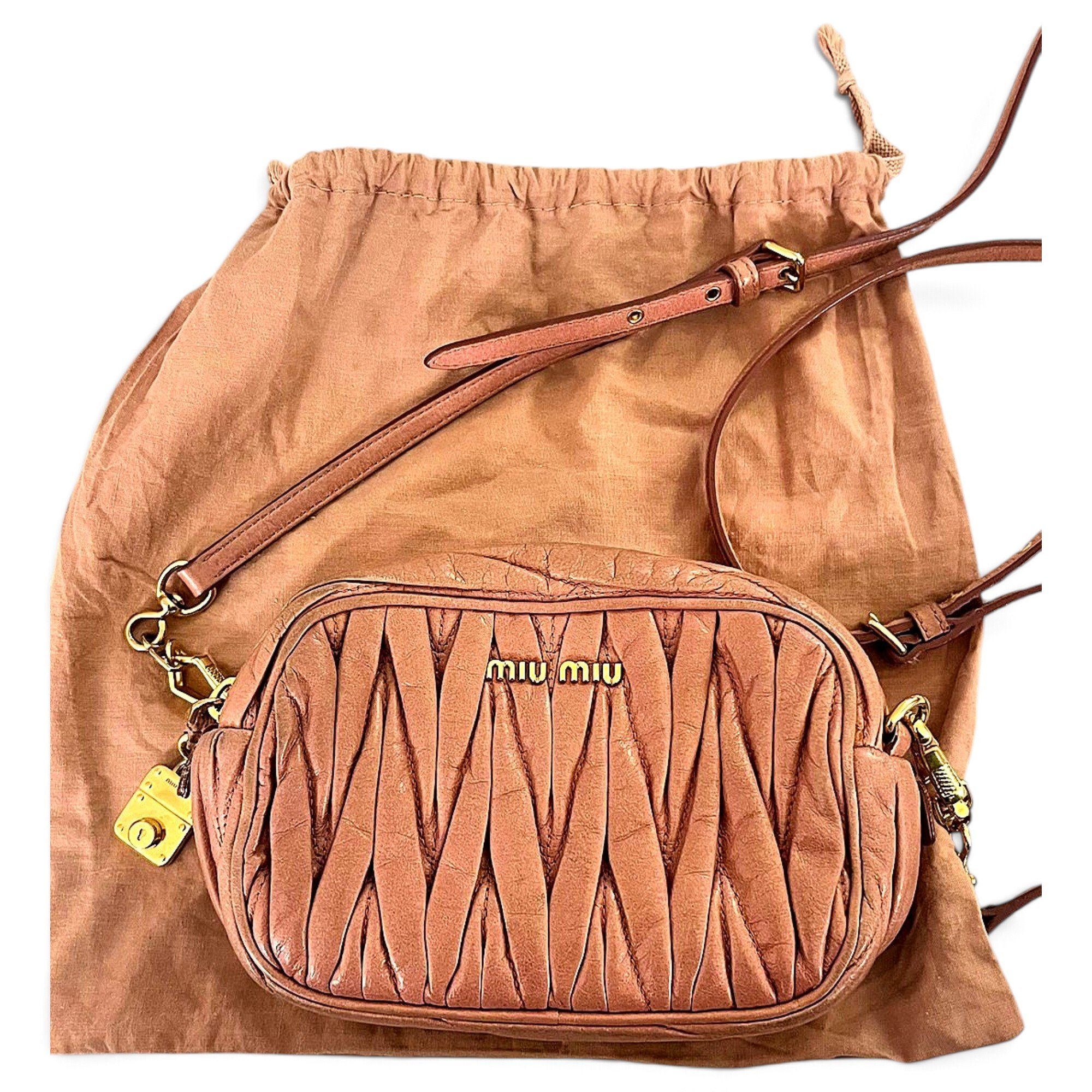 Leather crossbody bag