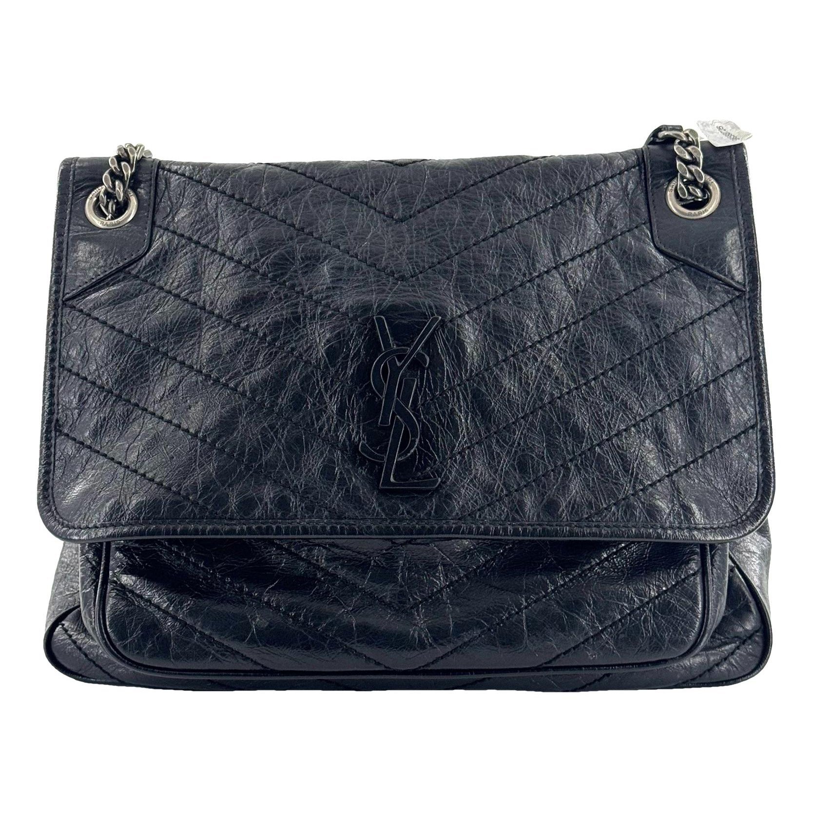 Niki leather crossbody bag