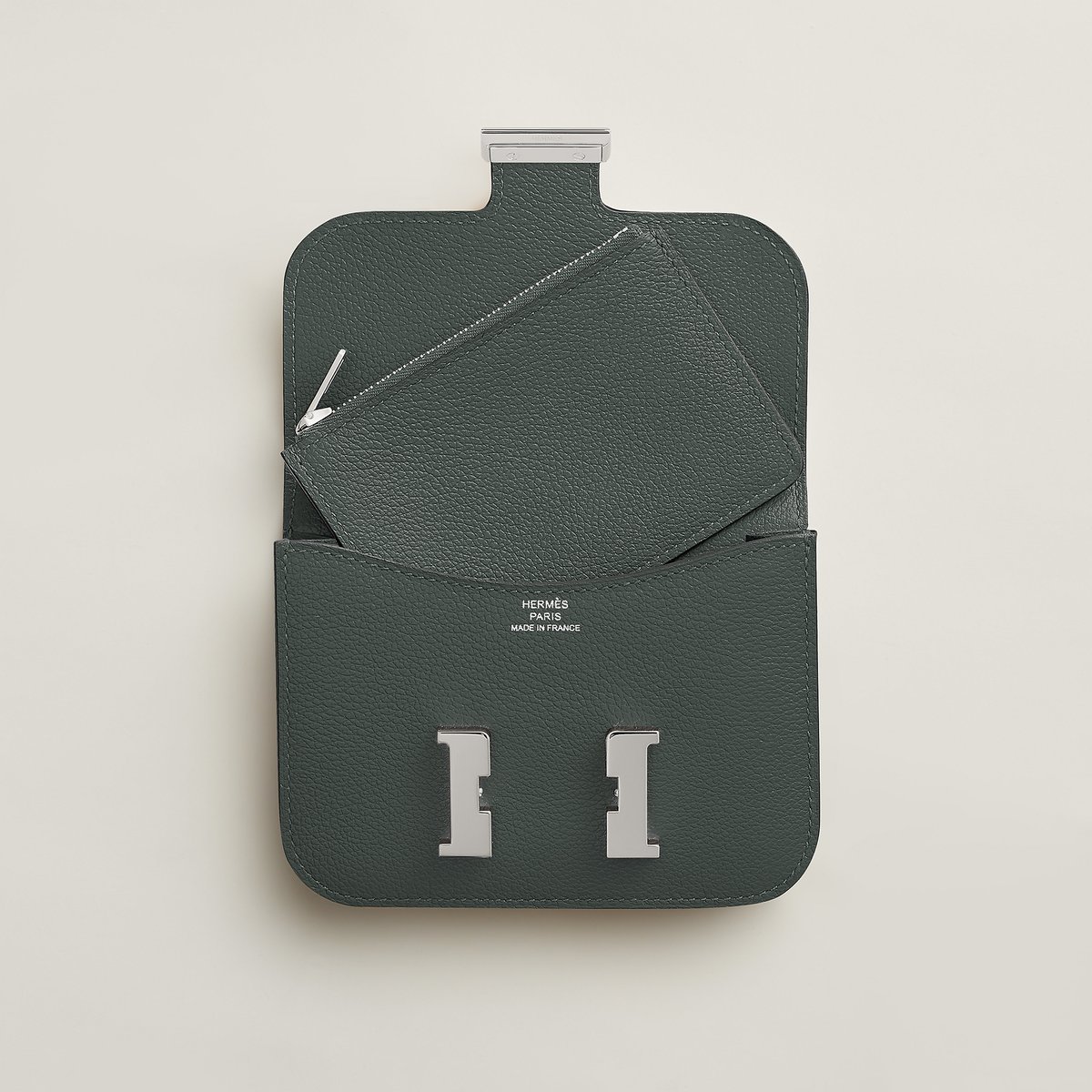 Vert Mangrove Constance Slim Wallet