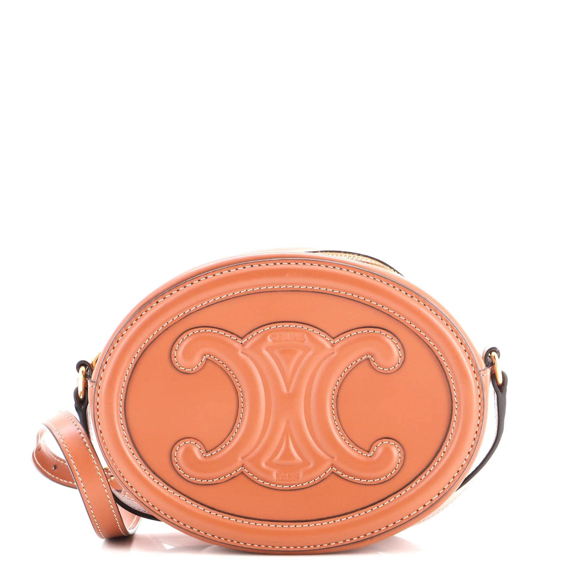 Leather crossbody bag