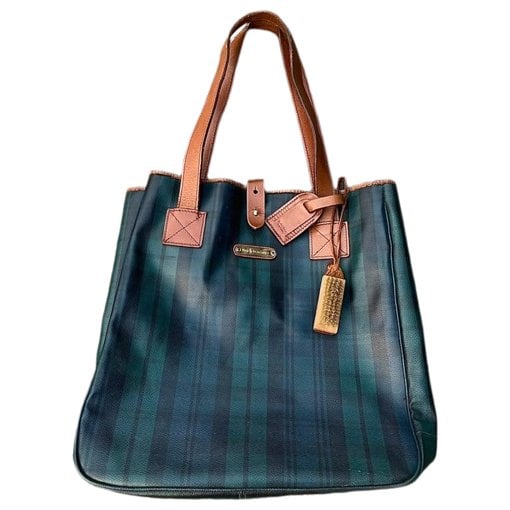 Leather tote