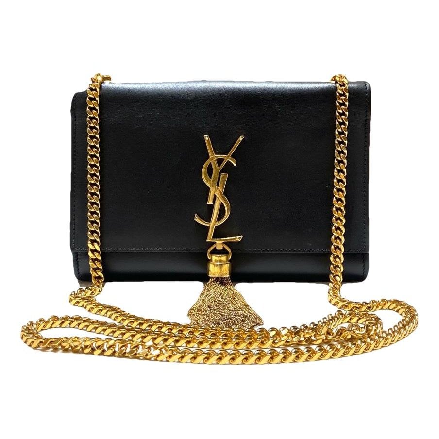 Pompom Kate leather handbag