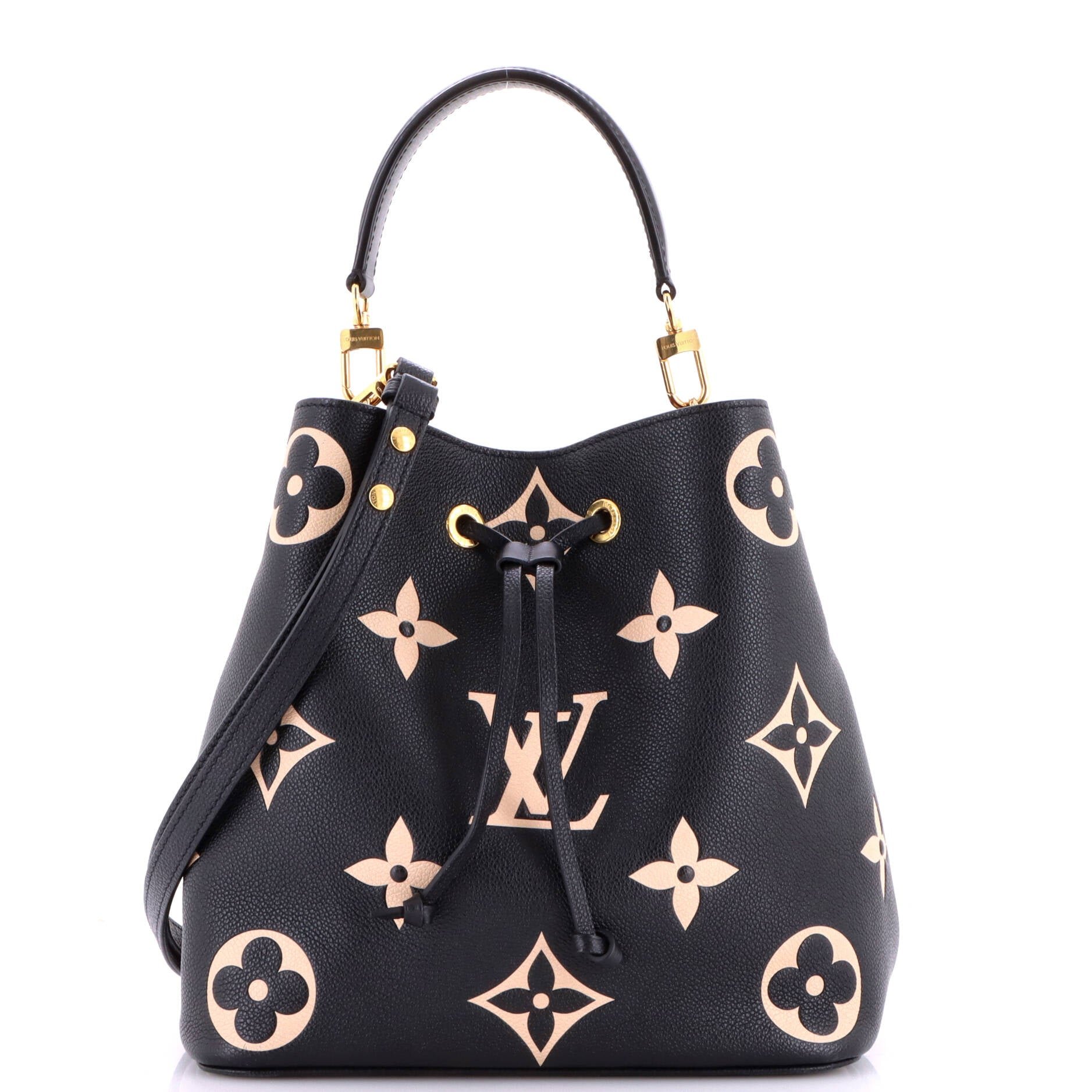 NeoNoe Handbag Bicolor Monogram Empreinte Giant MM