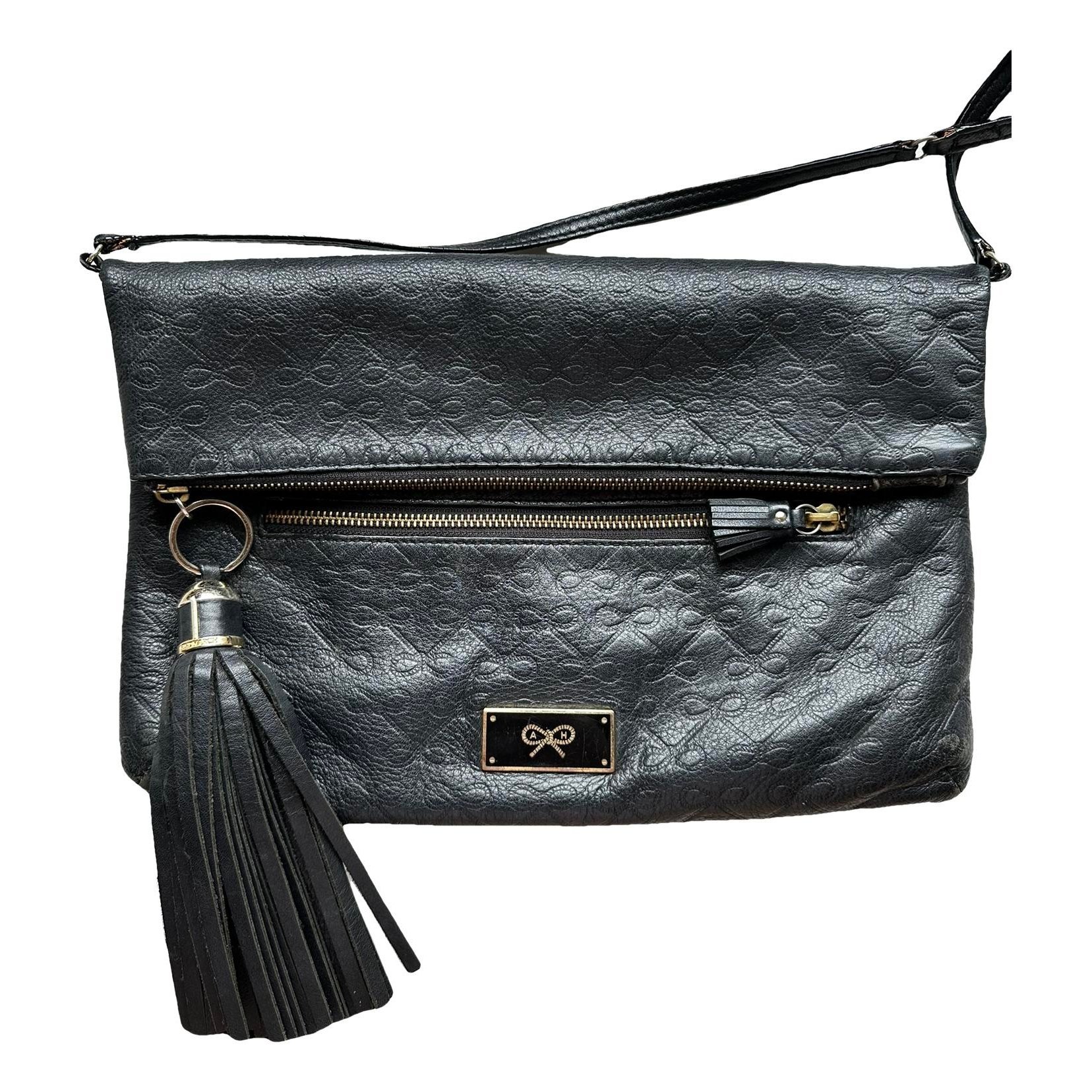 Leather crossbody bag