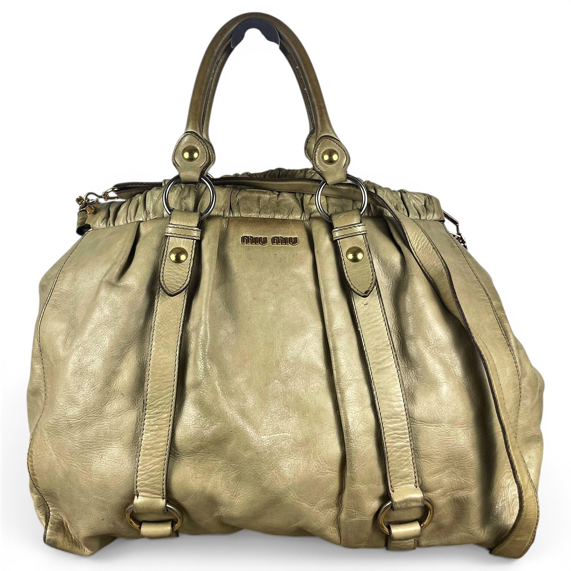 Vitello leather handbag