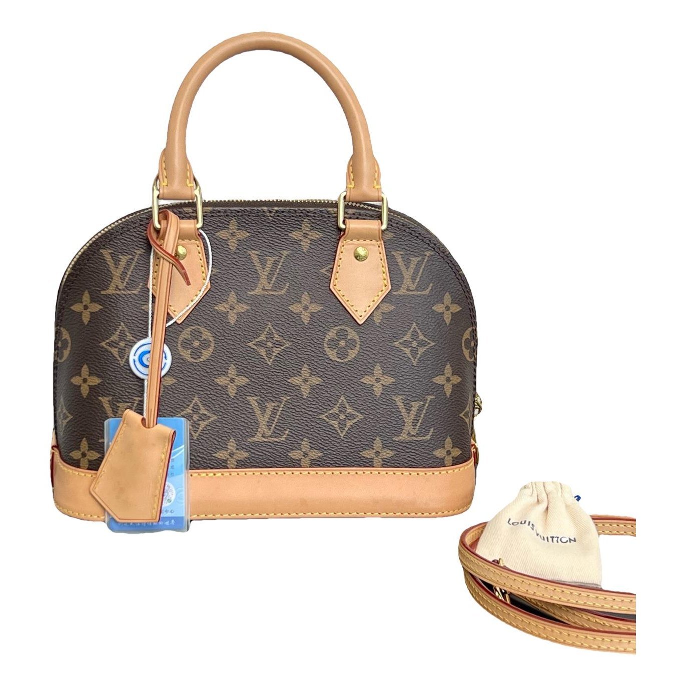 Alma BB leather handbag