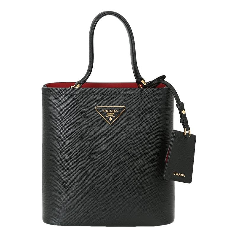 Panier leather handbag