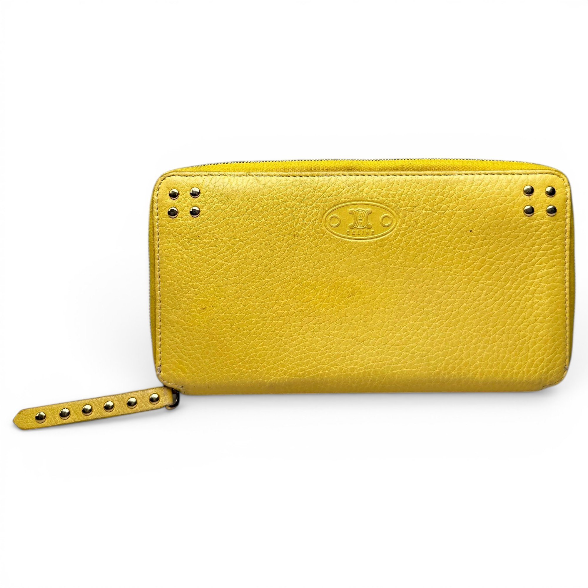 Celine Triomphe leather mini bag