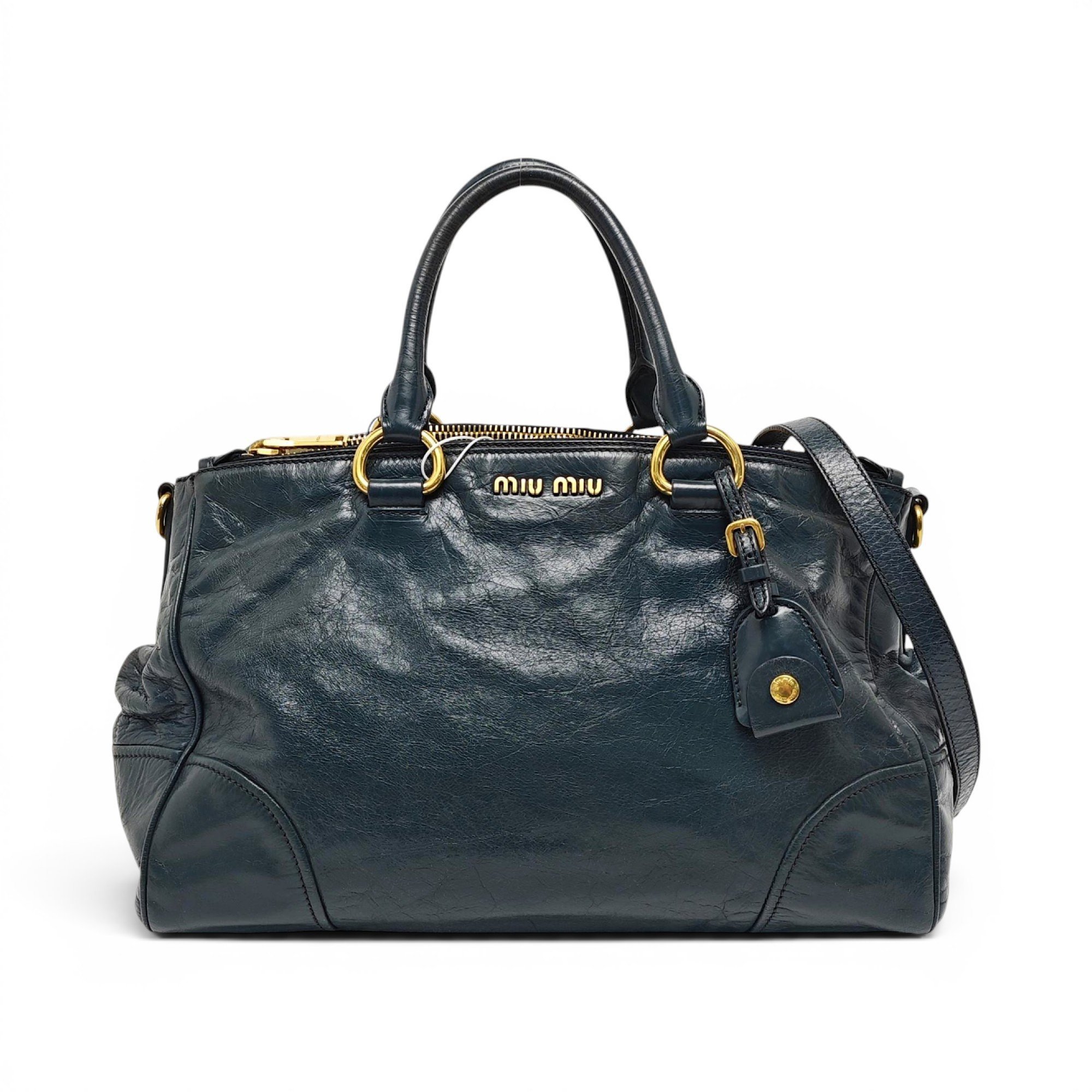 Leather handbag