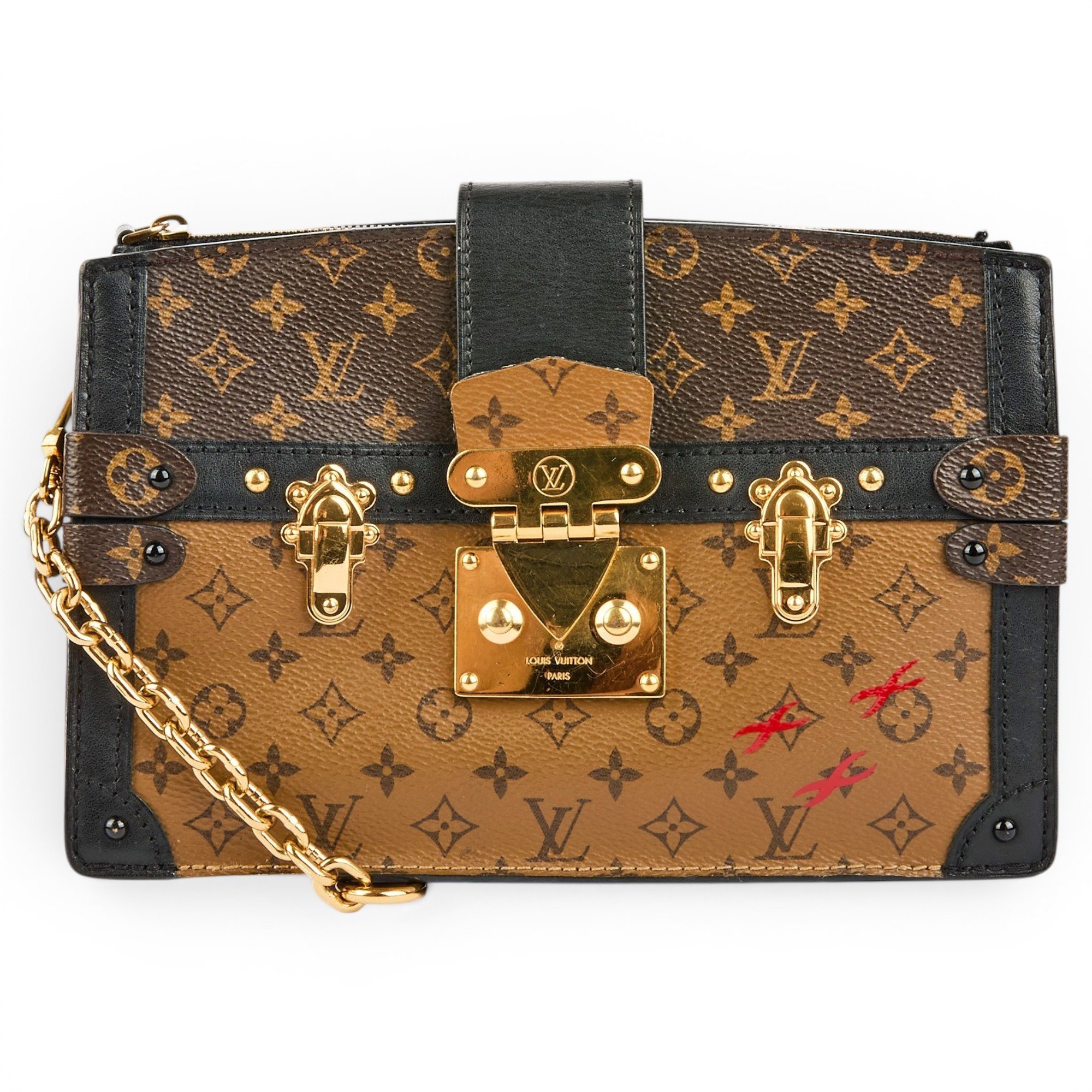 Pochette Trunk cloth crossbody bag