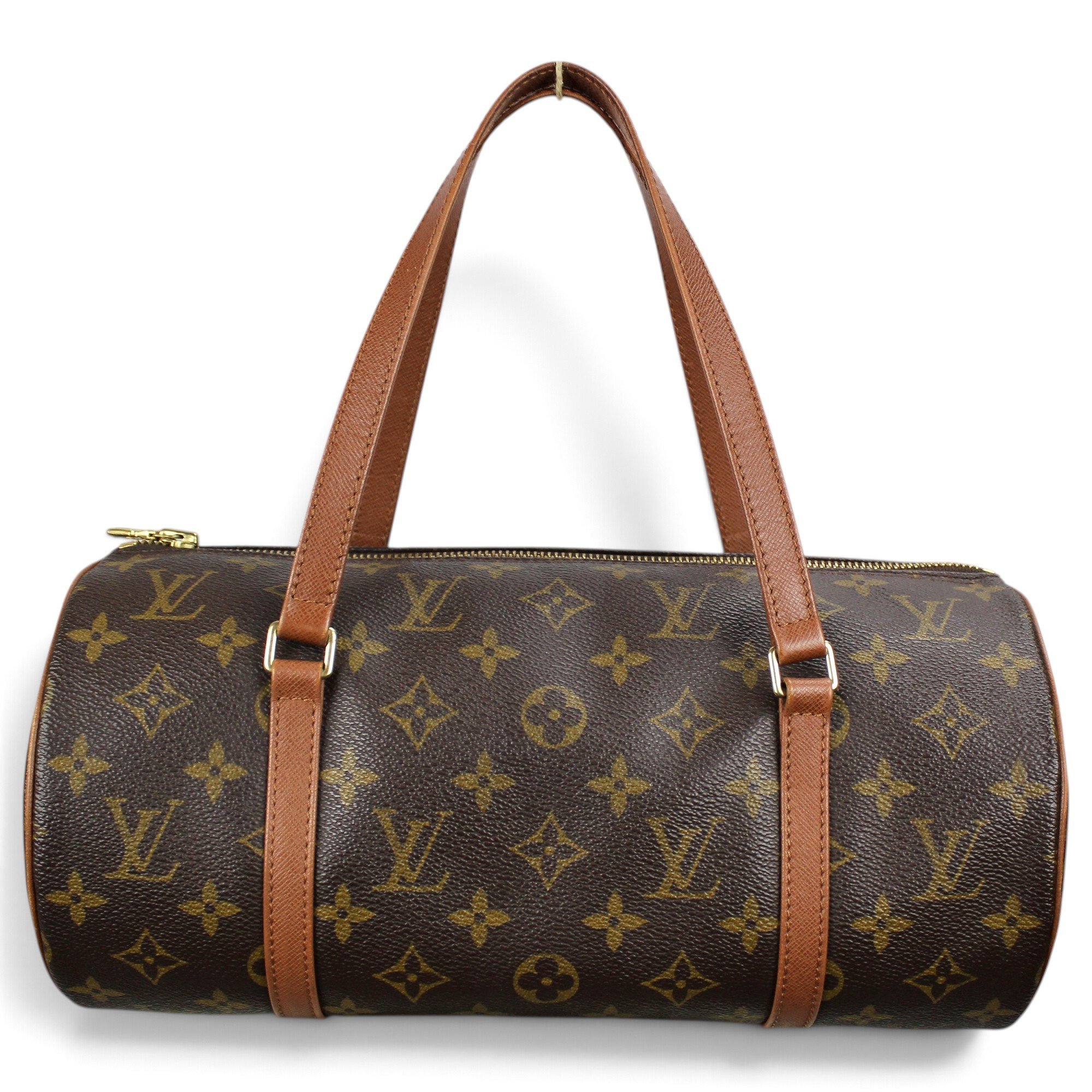 Papillon leather handbag