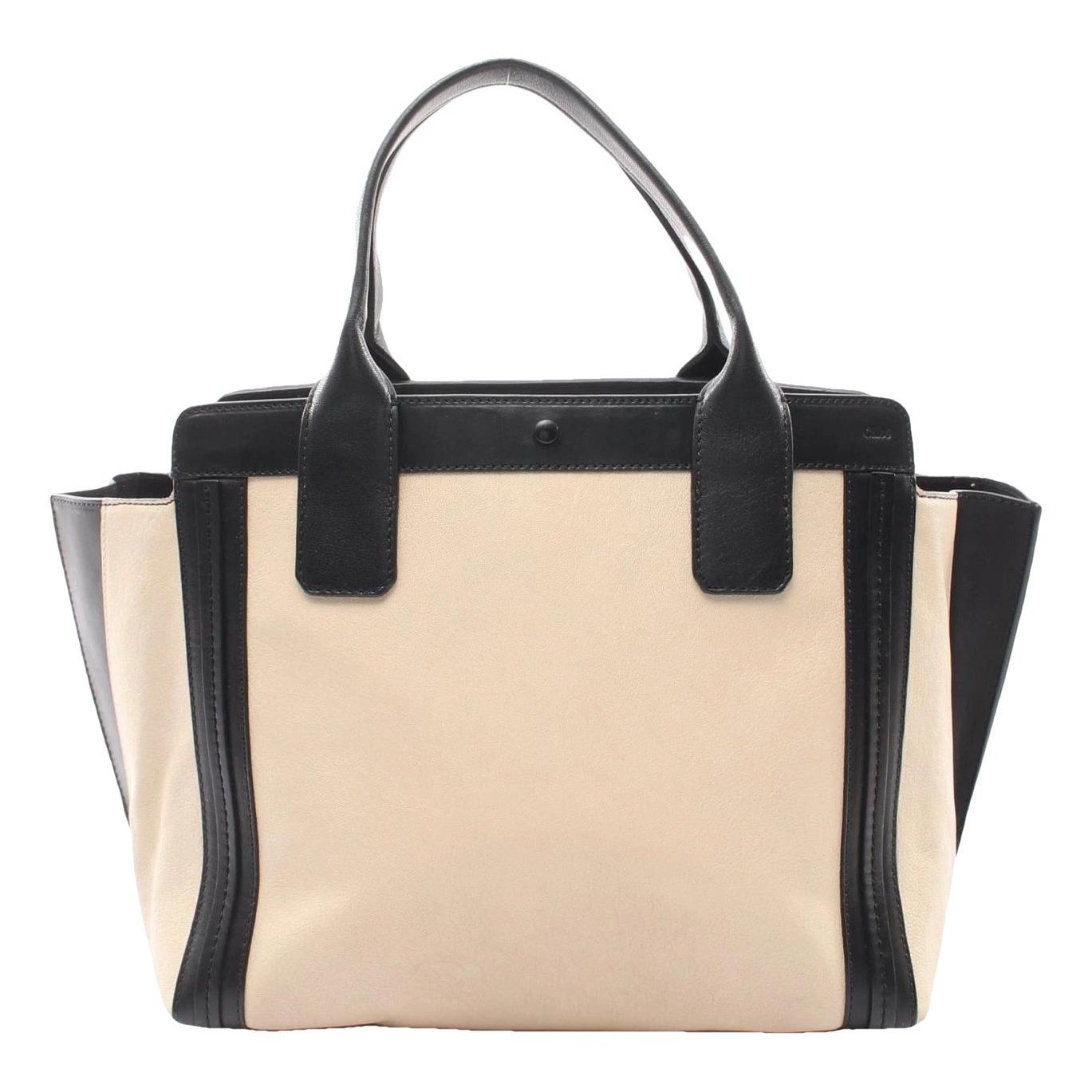Leather tote
