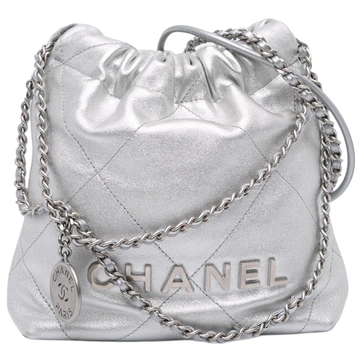 Chanel 22 leather satchel