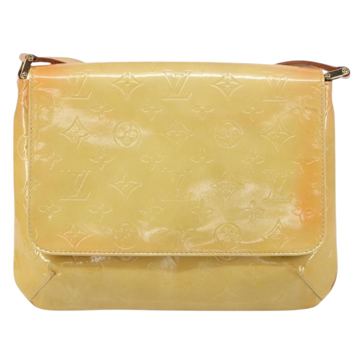 Thompson patent leather handbag
