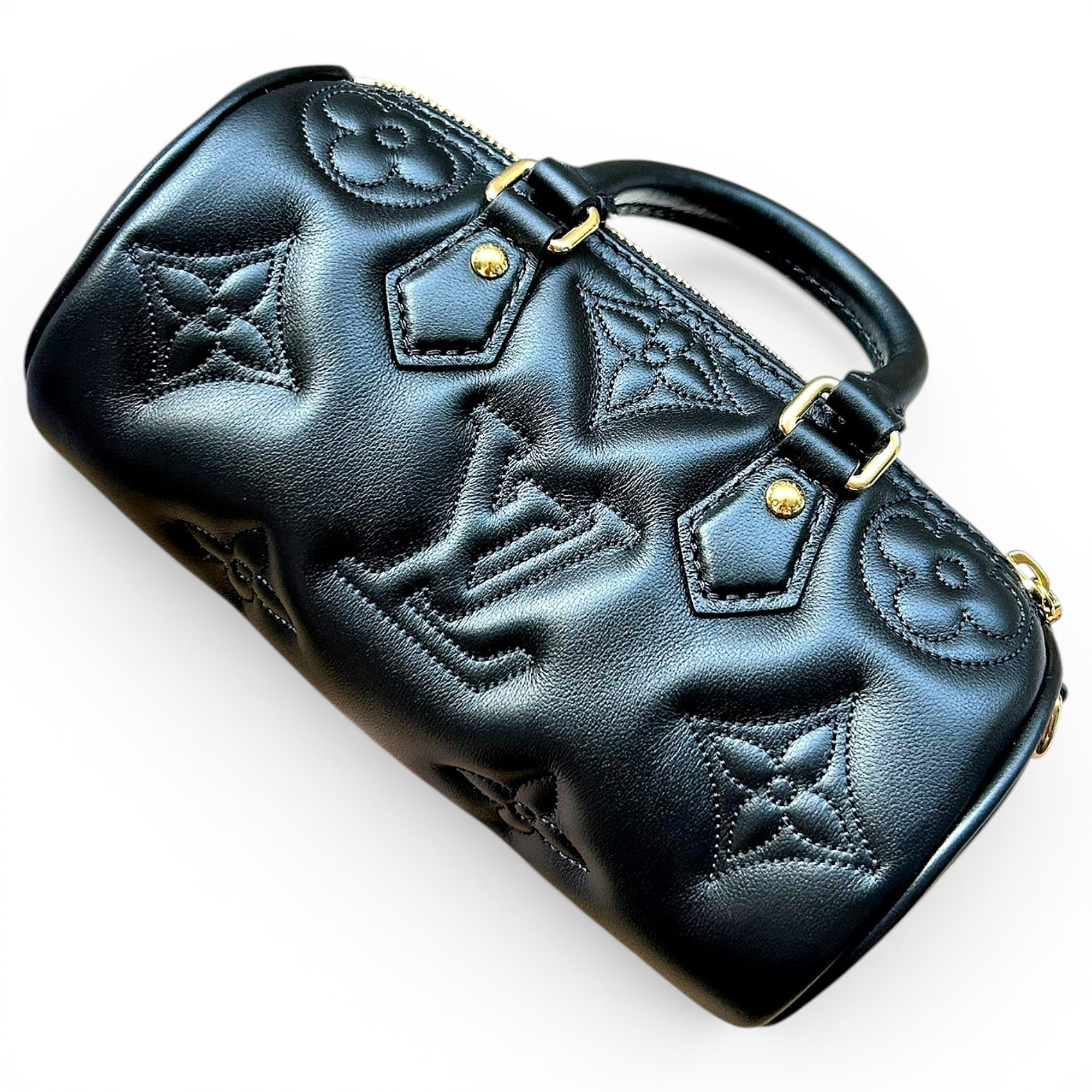 Papillon BB leather handbag
