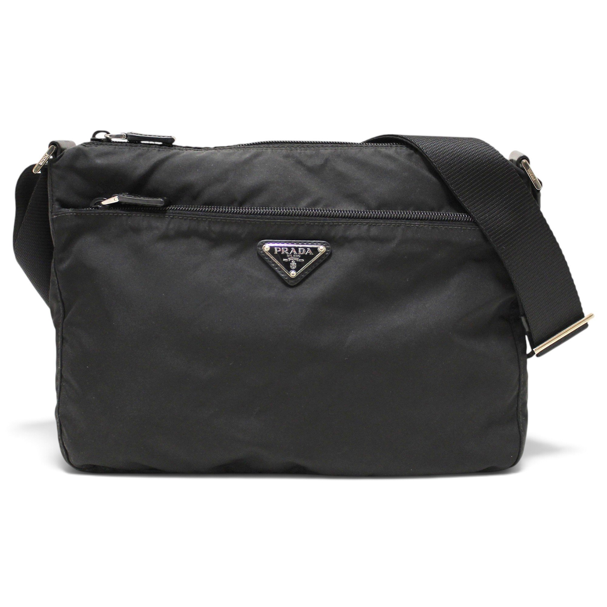 Vinyl crossbody bag