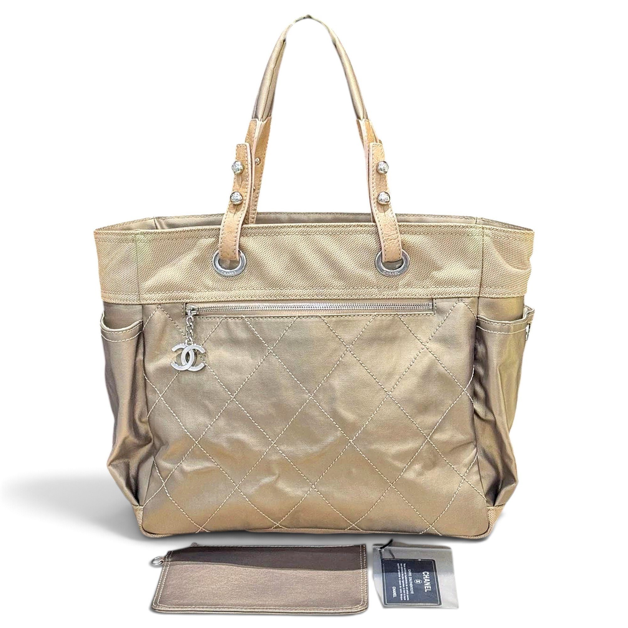 Leather tote
