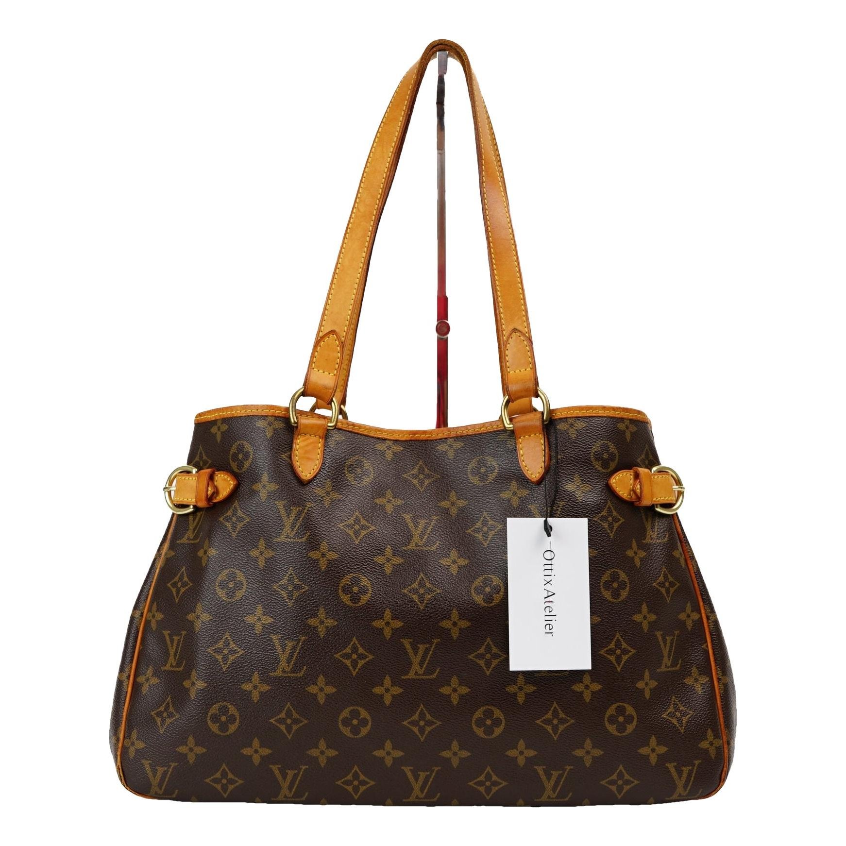 Batignolles leather handbag