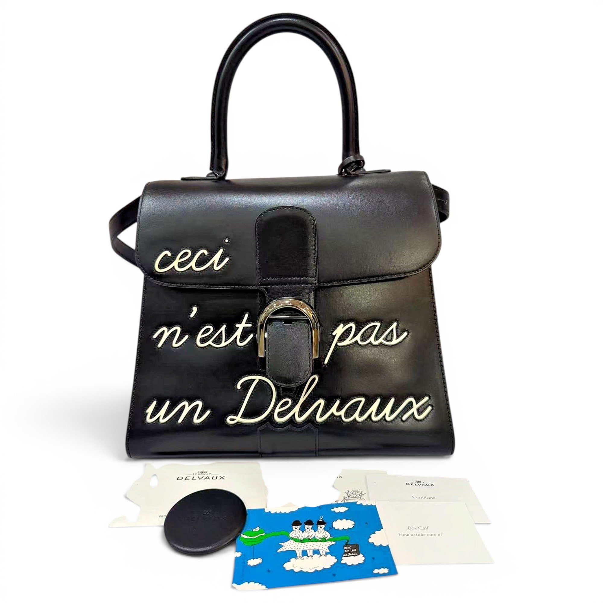 Brillant leather handbag